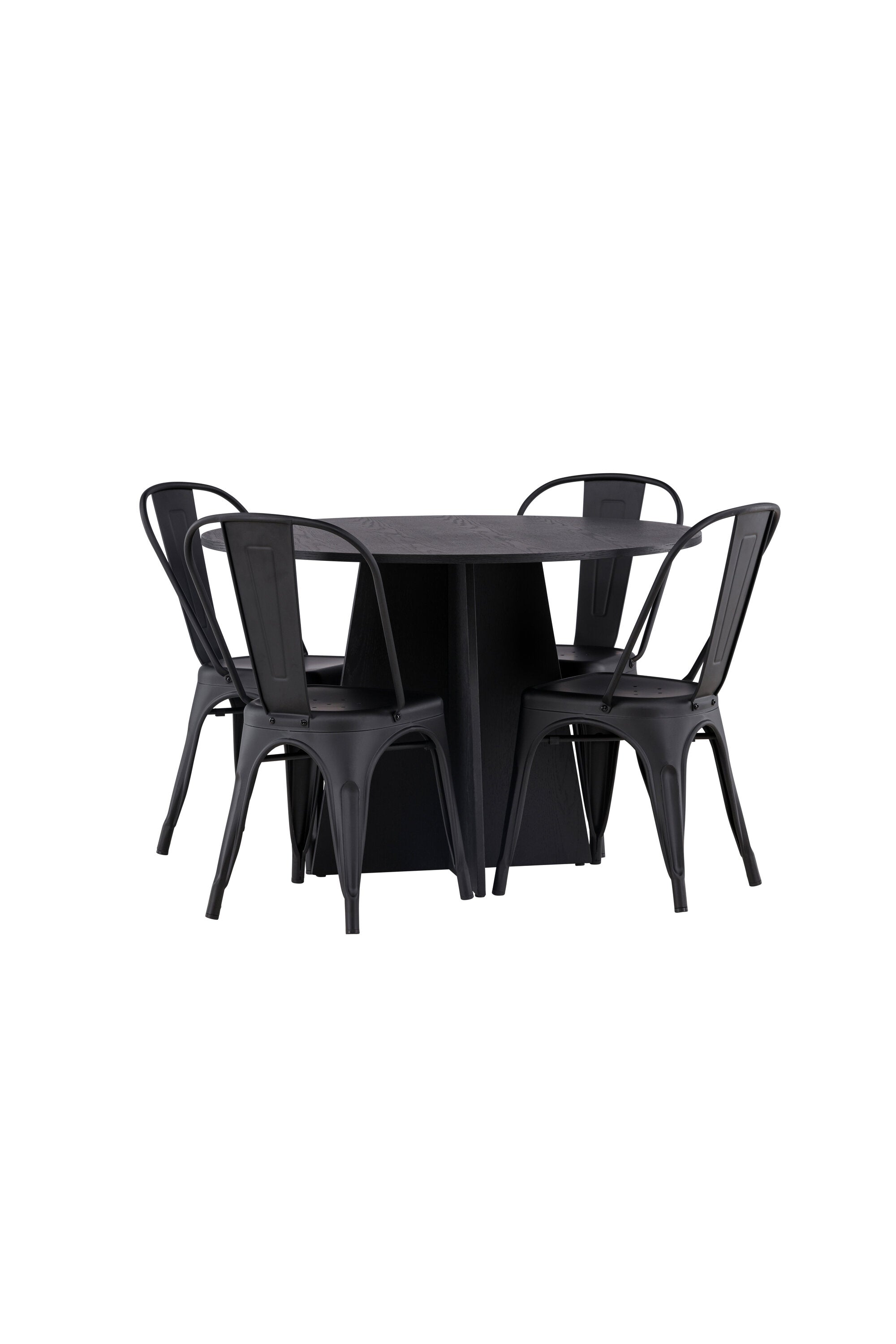 Matgrupp Bootcut med 4st matstolar Tempe-GR Dining Set-Venture Home-peaceofhome.se