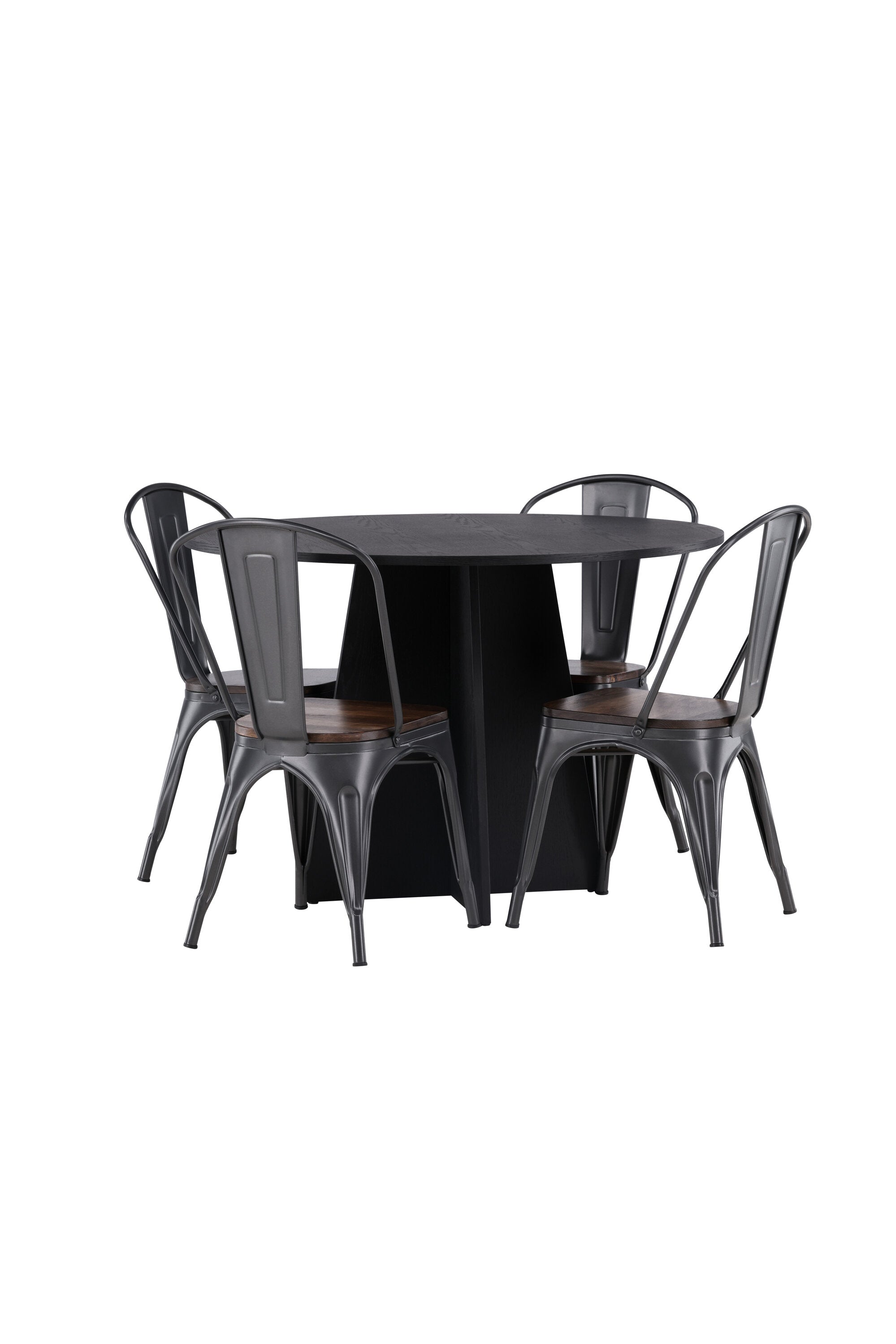 Matgrupp Bootcut med 4st matstolar Tempe-GR Dining Set-Venture Home-peaceofhome.se