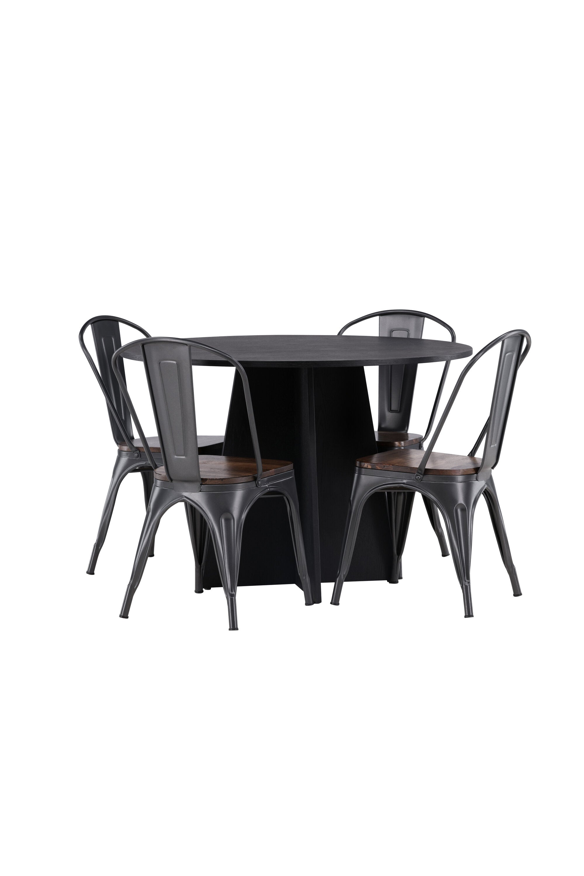 Matgrupp Bootcut med 4st matstolar Tempe-GR Dining Set-Venture Home-peaceofhome.se