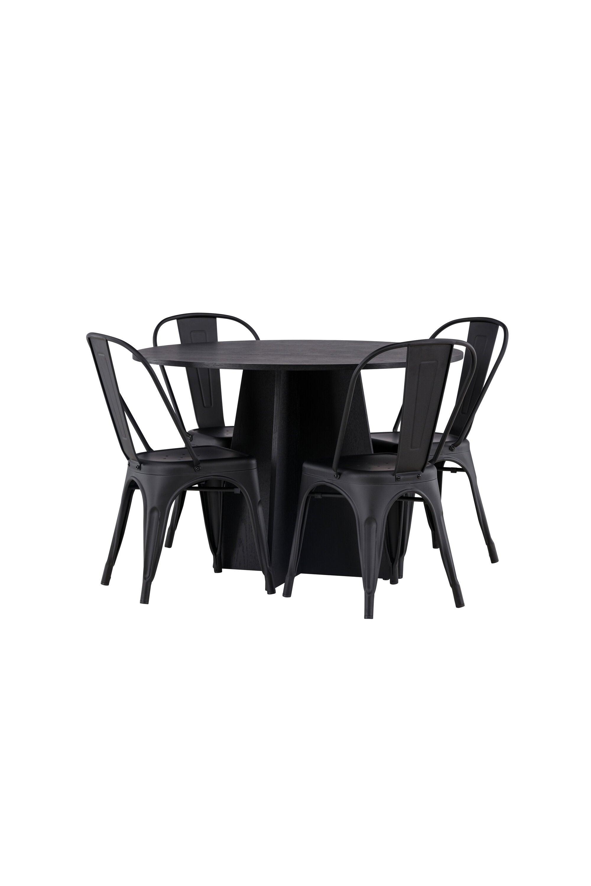 Matgrupp Bootcut med 4st matstolar Tempe-GR Dining Set-Venture Home-peaceofhome.se