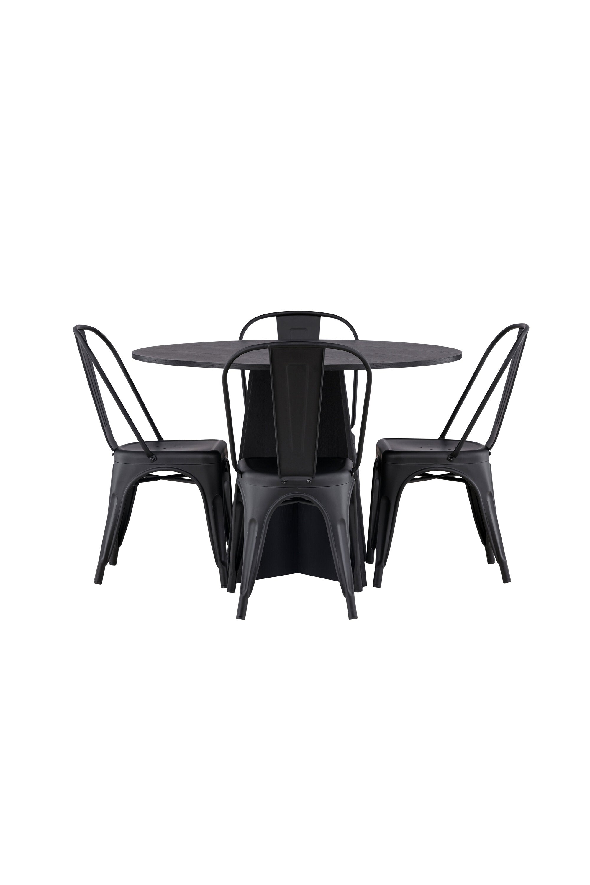 Matgrupp Bootcut med 4st matstolar Tempe-GR Dining Set-Venture Home-peaceofhome.se