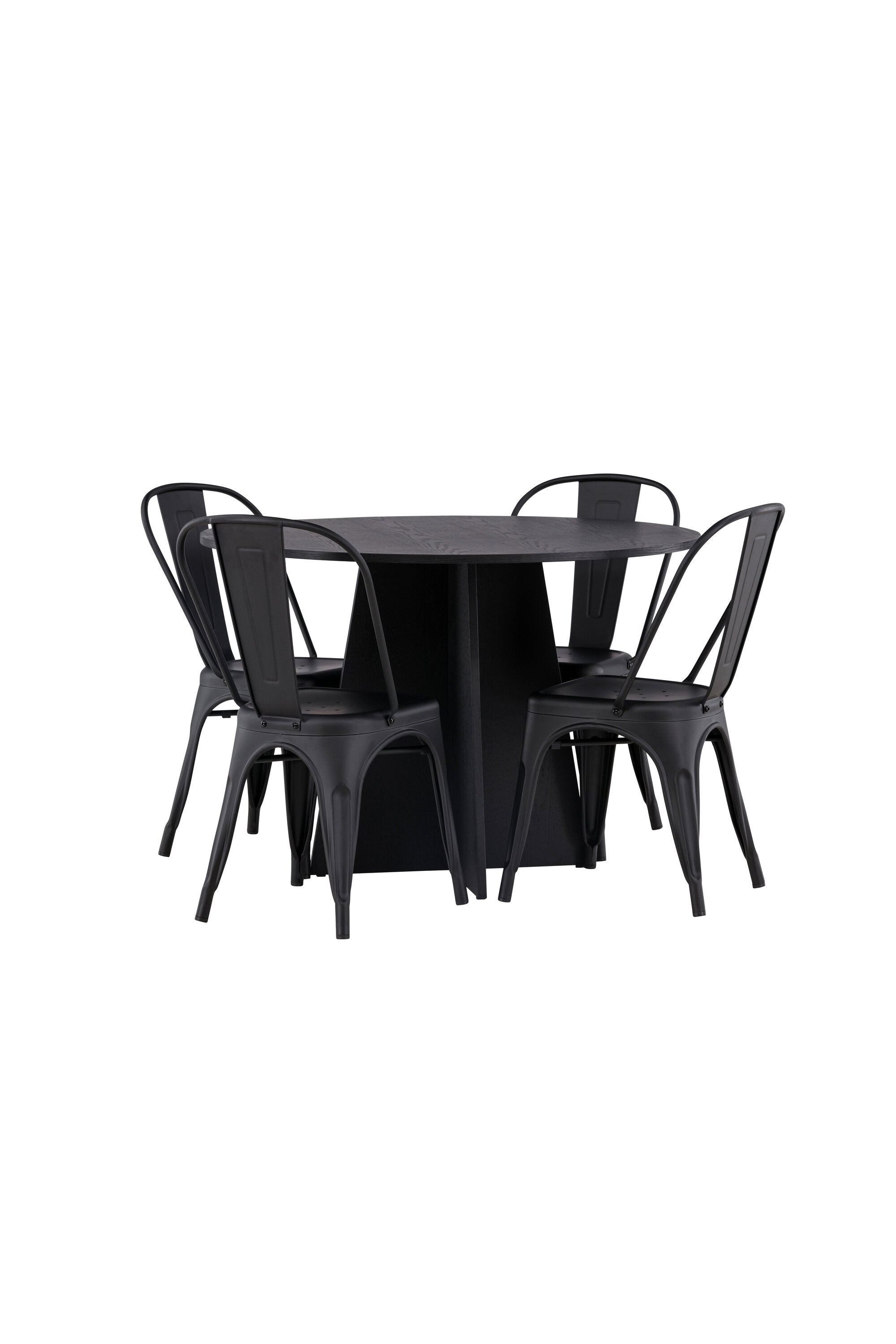 Matgrupp Bootcut med 4st matstolar Tempe-GR Dining Set-Venture Home-peaceofhome.se