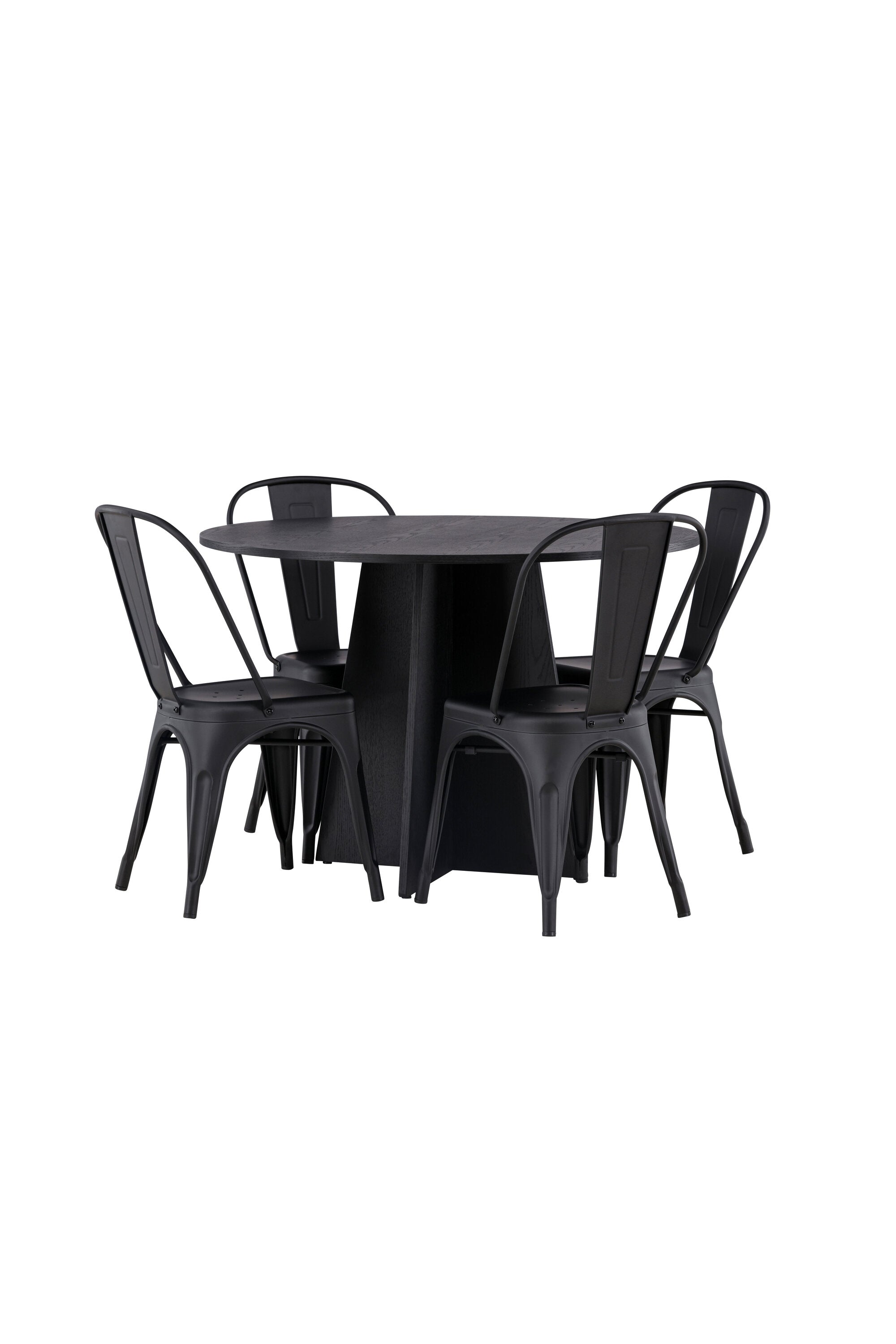 Matgrupp Bootcut med 4st matstolar Tempe-GR Dining Set-Venture Home-peaceofhome.se