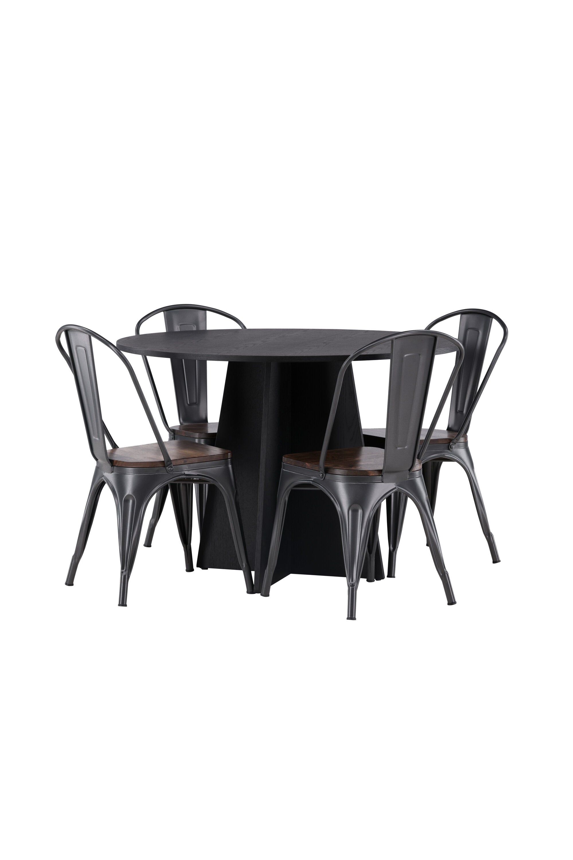 Matgrupp Bootcut med 4st matstolar Tempe-GR Dining Set-Venture Home-peaceofhome.se