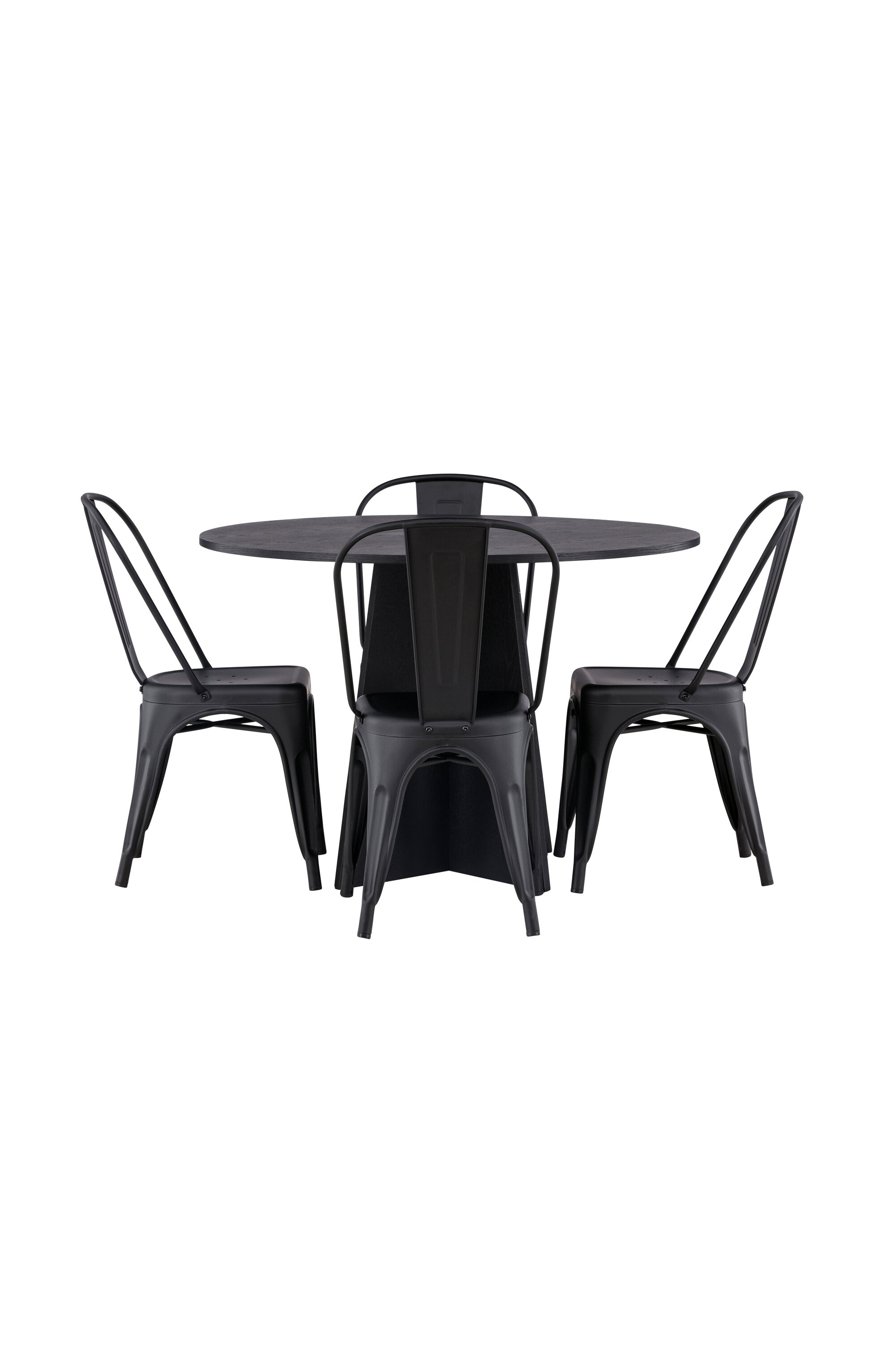 Matgrupp Bootcut med 4st matstolar Tempe-GR Dining Set-Venture Home-peaceofhome.se