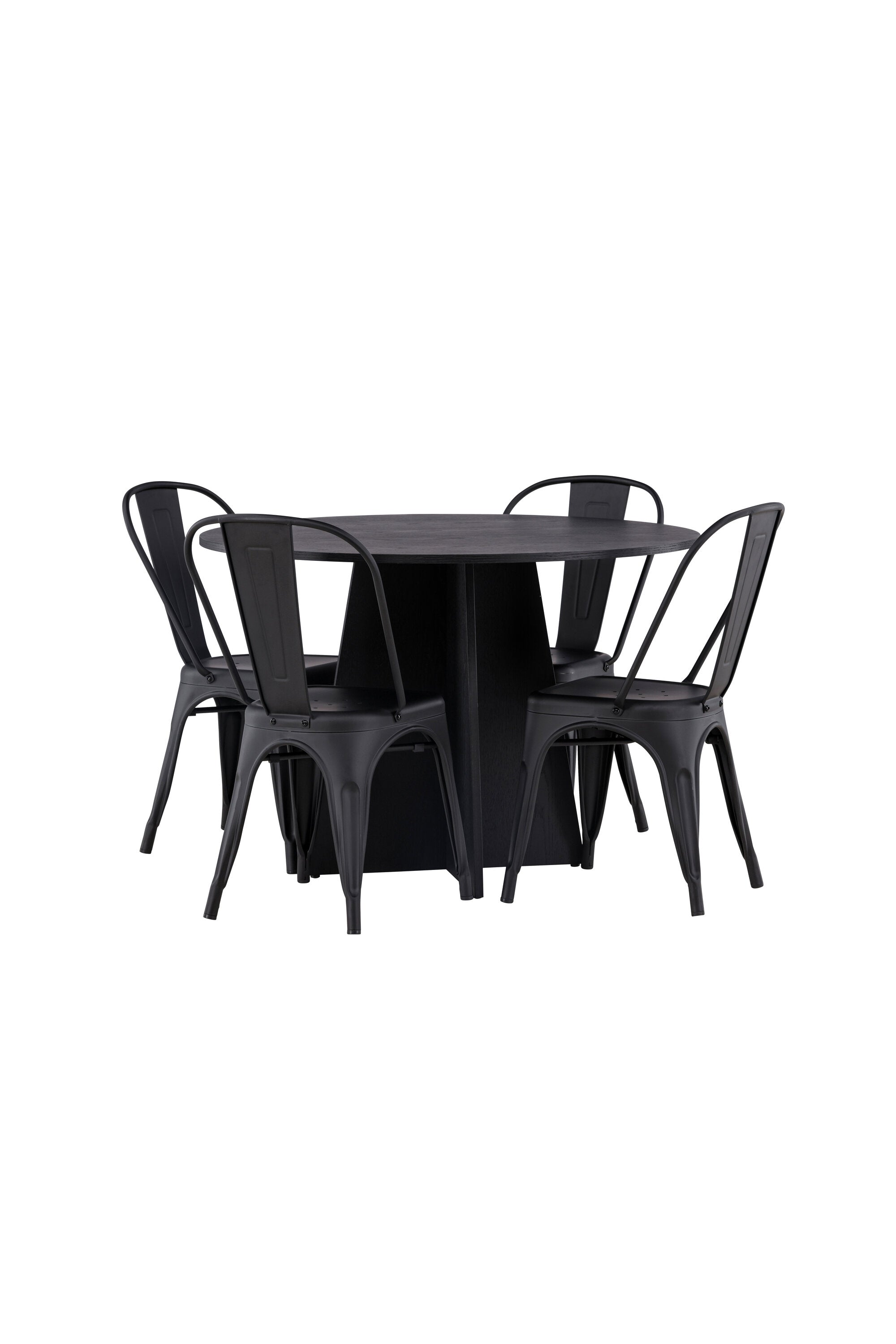 Matgrupp Bootcut med 4st matstolar Tempe-GR Dining Set-Venture Home-peaceofhome.se