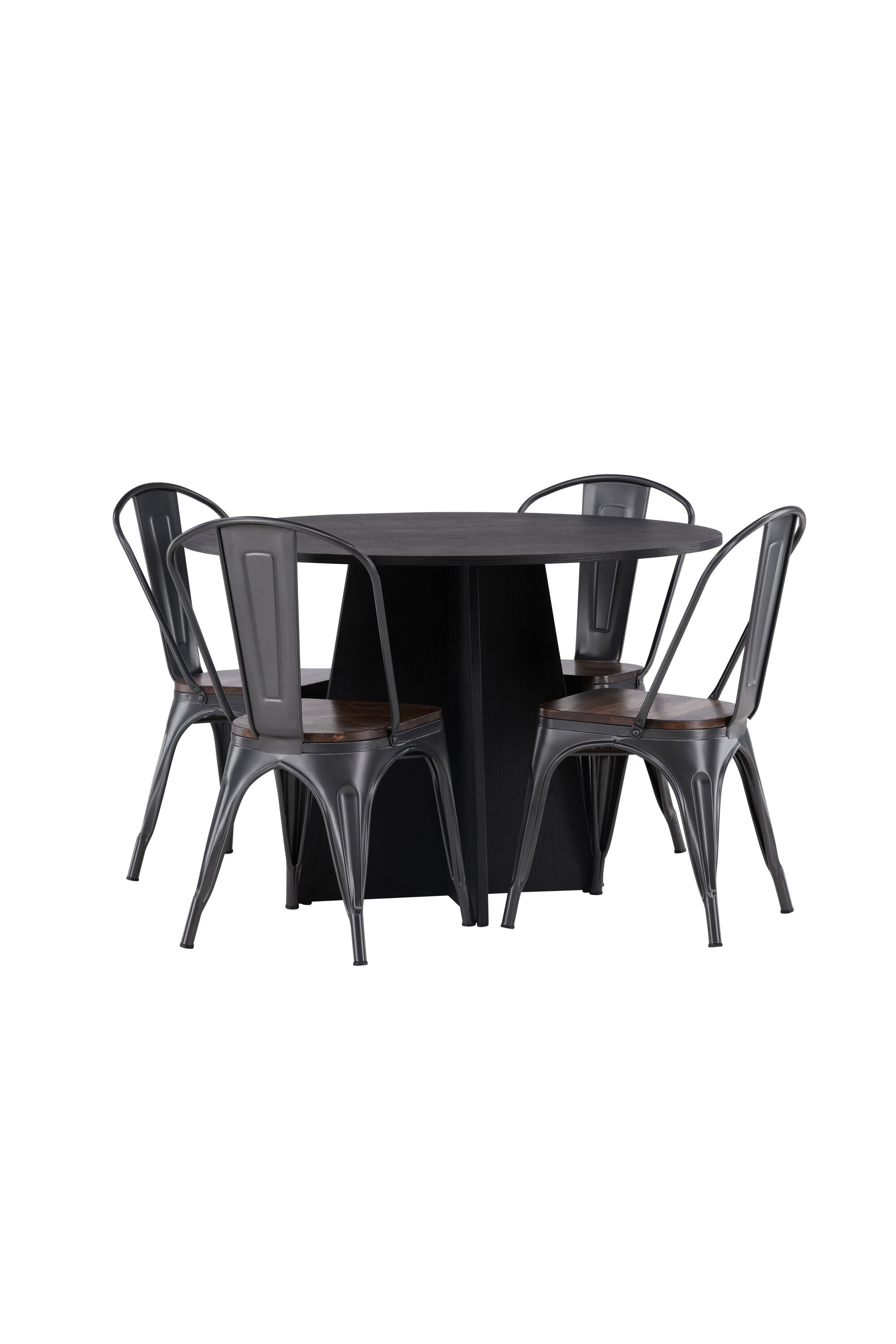 Matgrupp Bootcut med 4st matstolar Tempe-GR Dining Set-Venture Home-peaceofhome.se