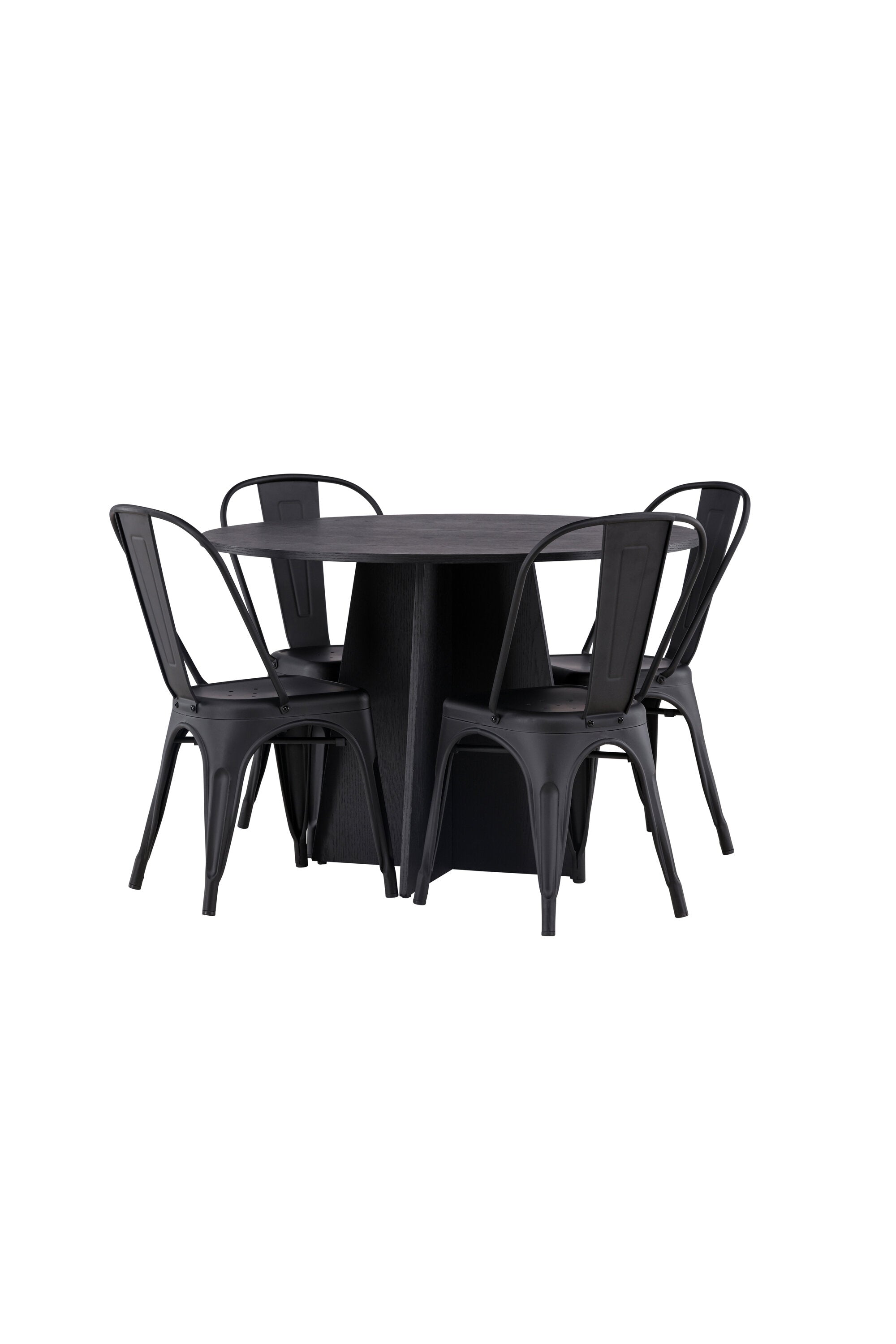 Matgrupp Bootcut med 4st matstolar Tempe-GR Dining Set-Venture Home-peaceofhome.se