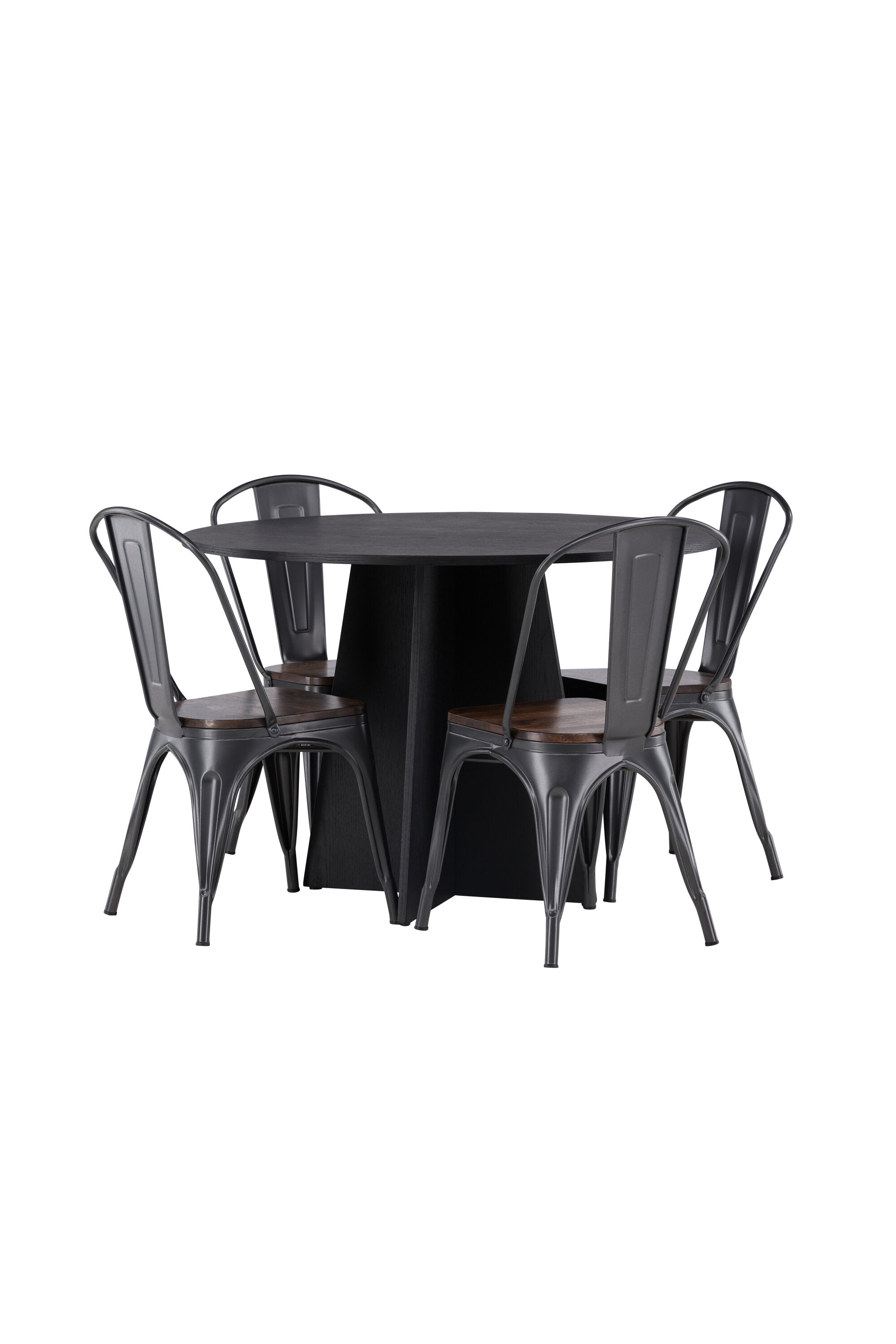 Matgrupp Bootcut med 4st matstolar Tempe-GR Dining Set-Venture Home-peaceofhome.se