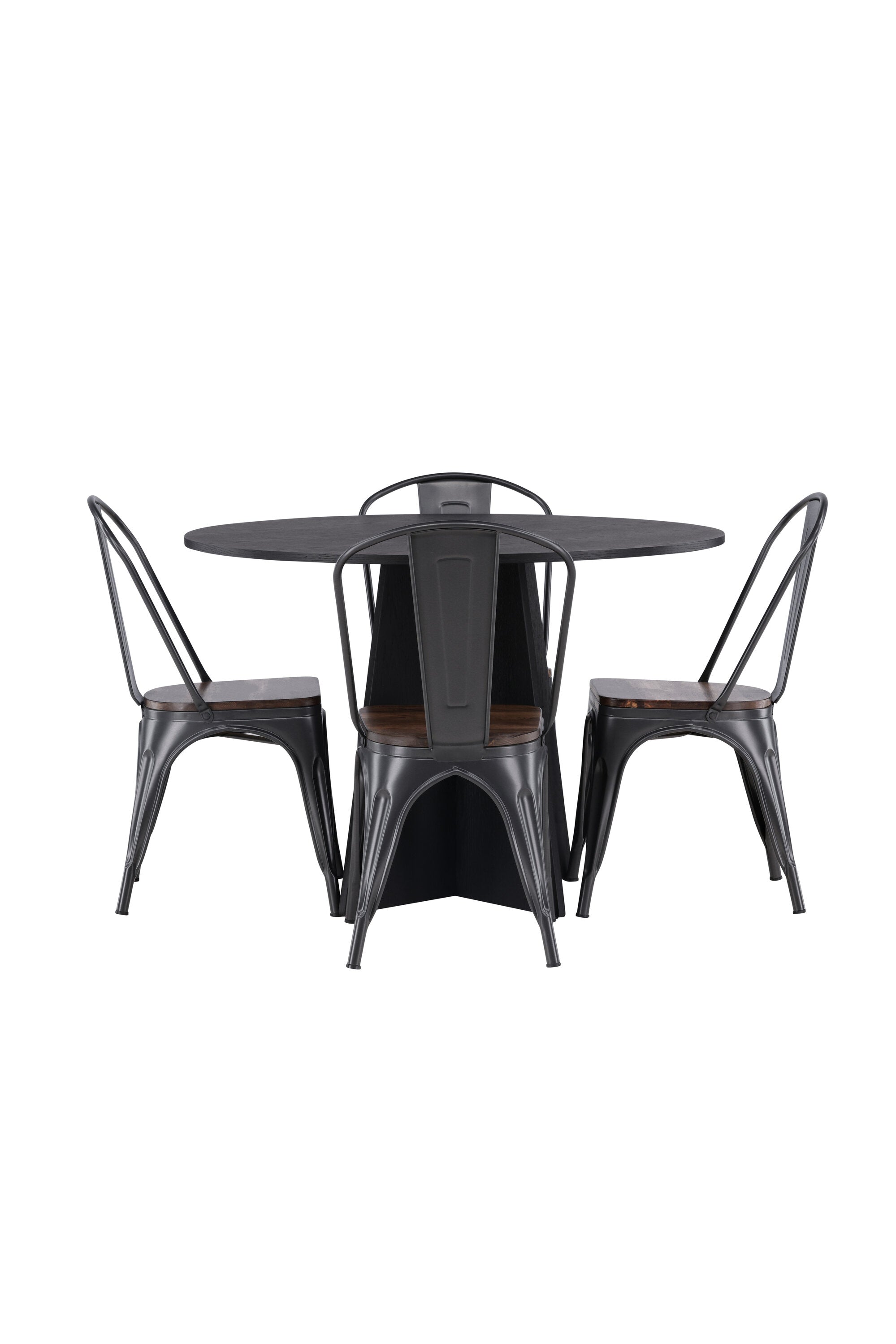 Matgrupp Bootcut med 4st matstolar Tempe-GR Dining Set-Venture Home-peaceofhome.se