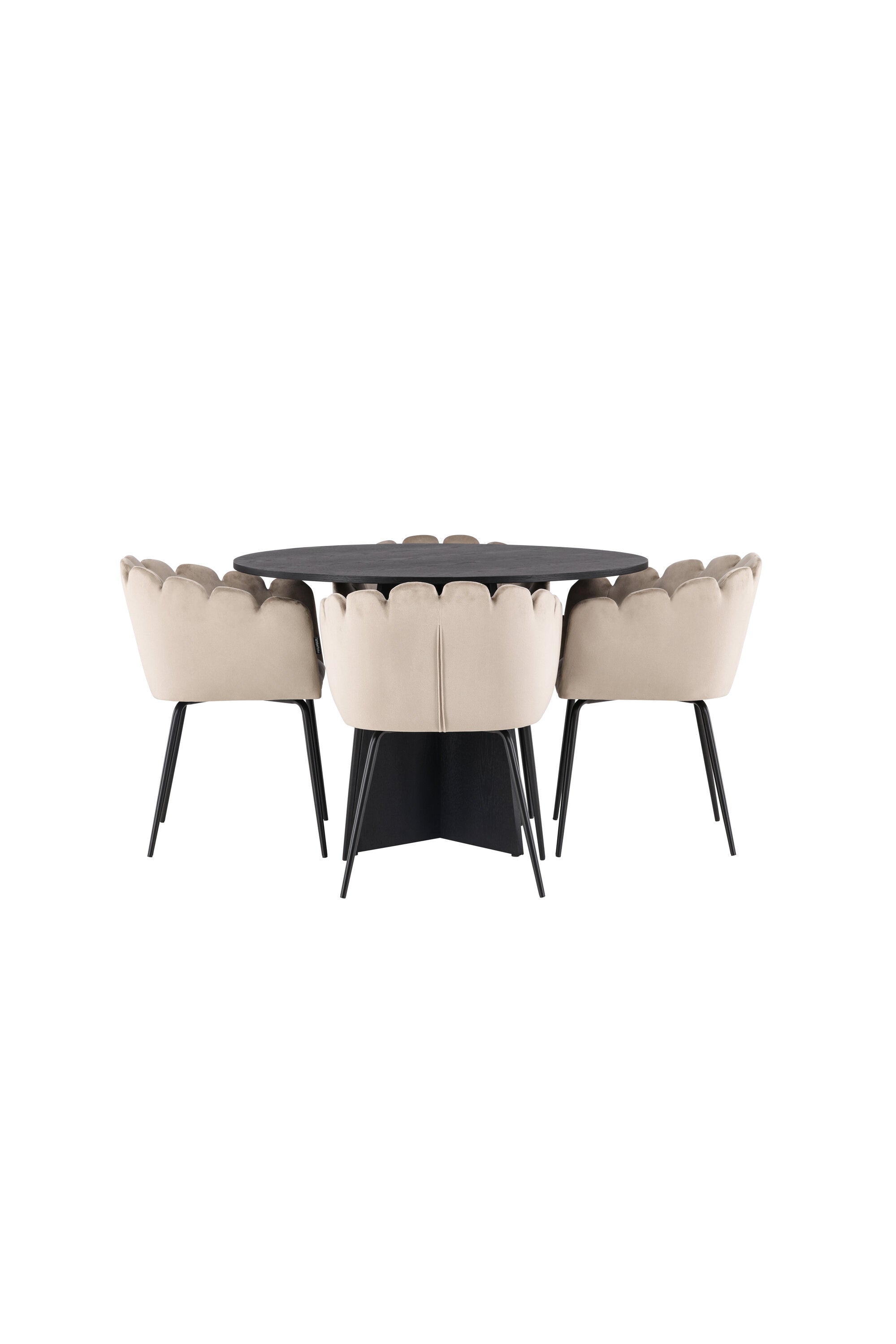 Matgrupp Bootcut med 6st matstolar Limhamn-GR Dining Set-Venture Home-peaceofhome.se