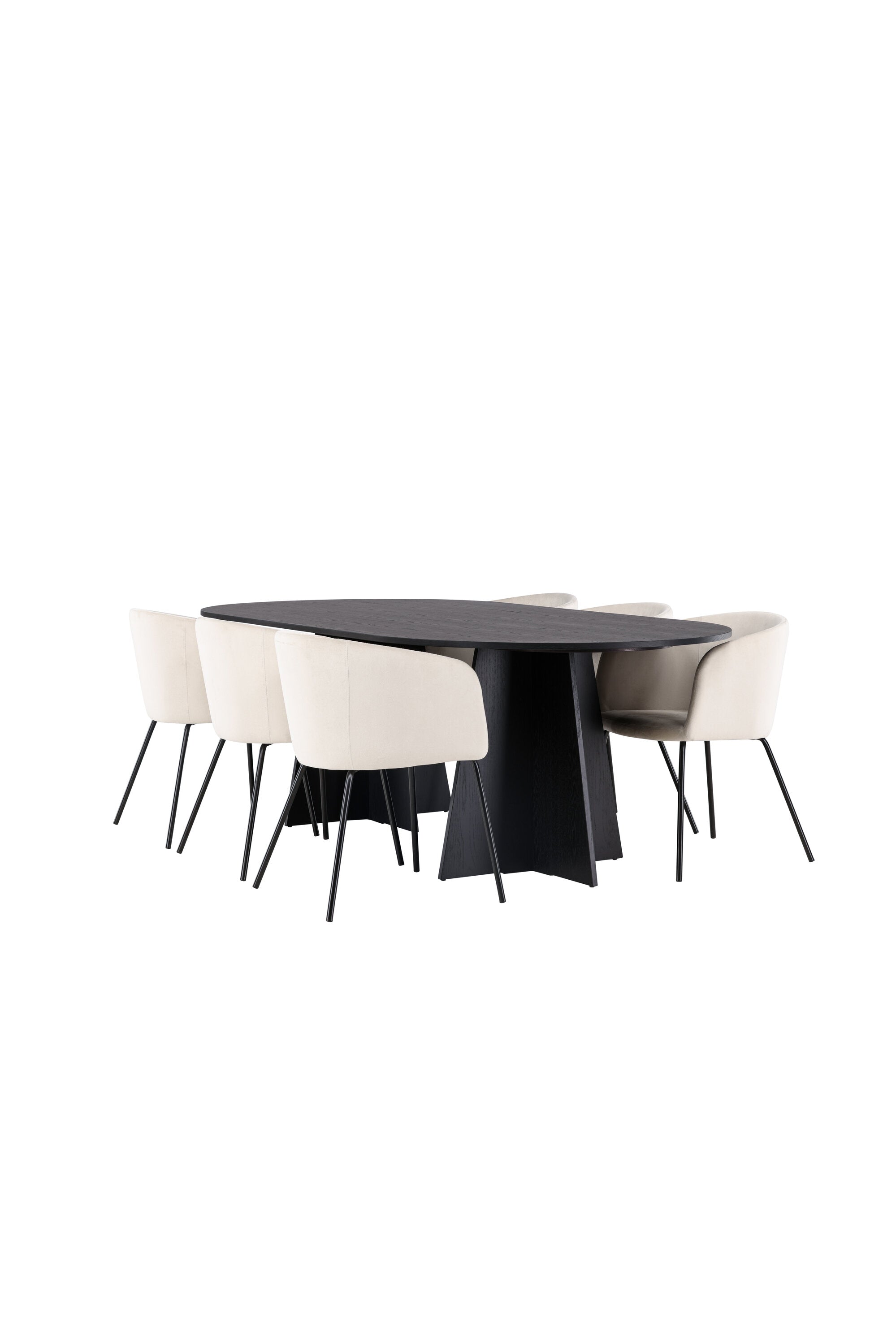 Matgrupp Bootcut med stolarna Berit-GR Dining Set-Venture Home-peaceofhome.se