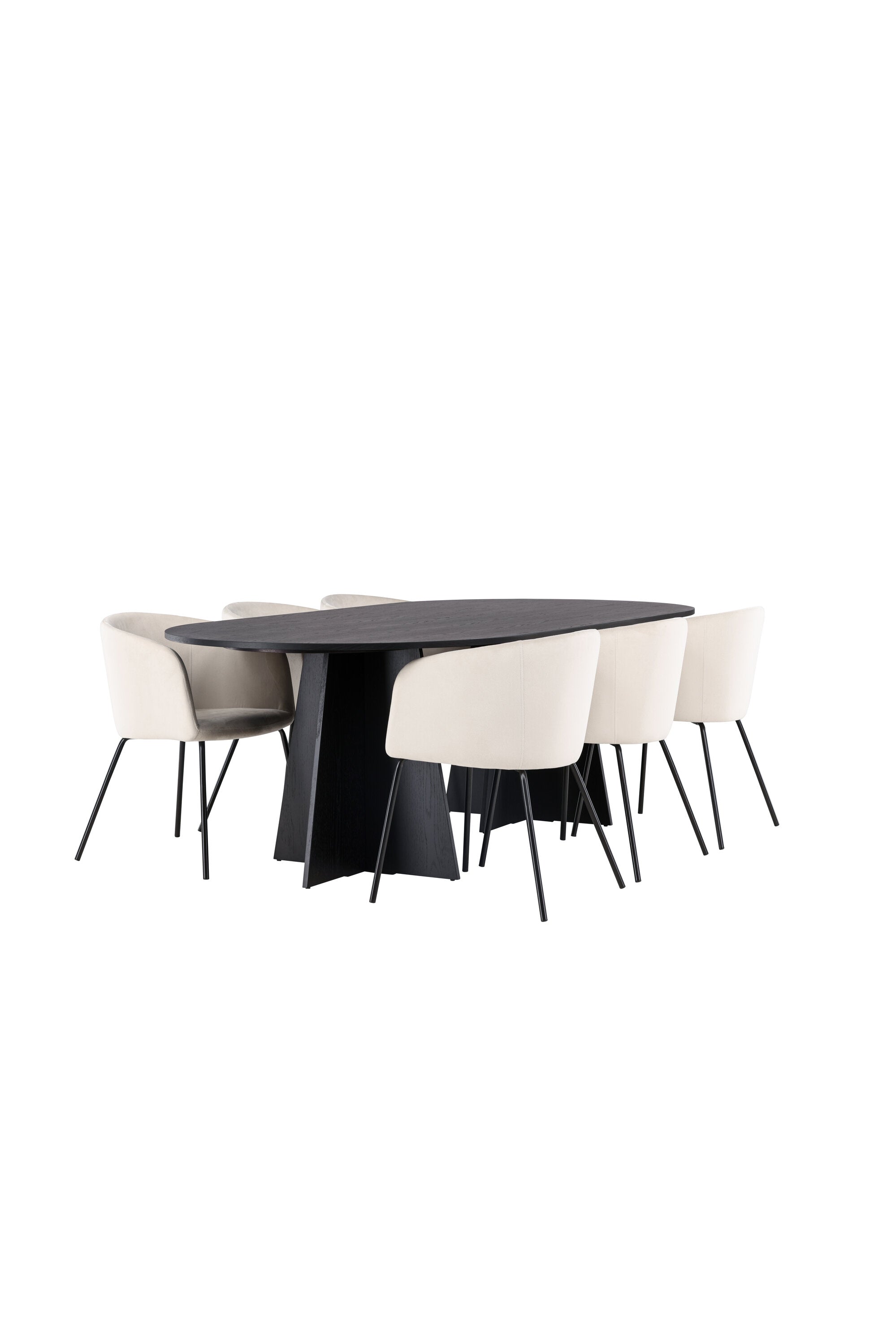 Matgrupp Bootcut med stolarna Berit-GR Dining Set-Venture Home-peaceofhome.se