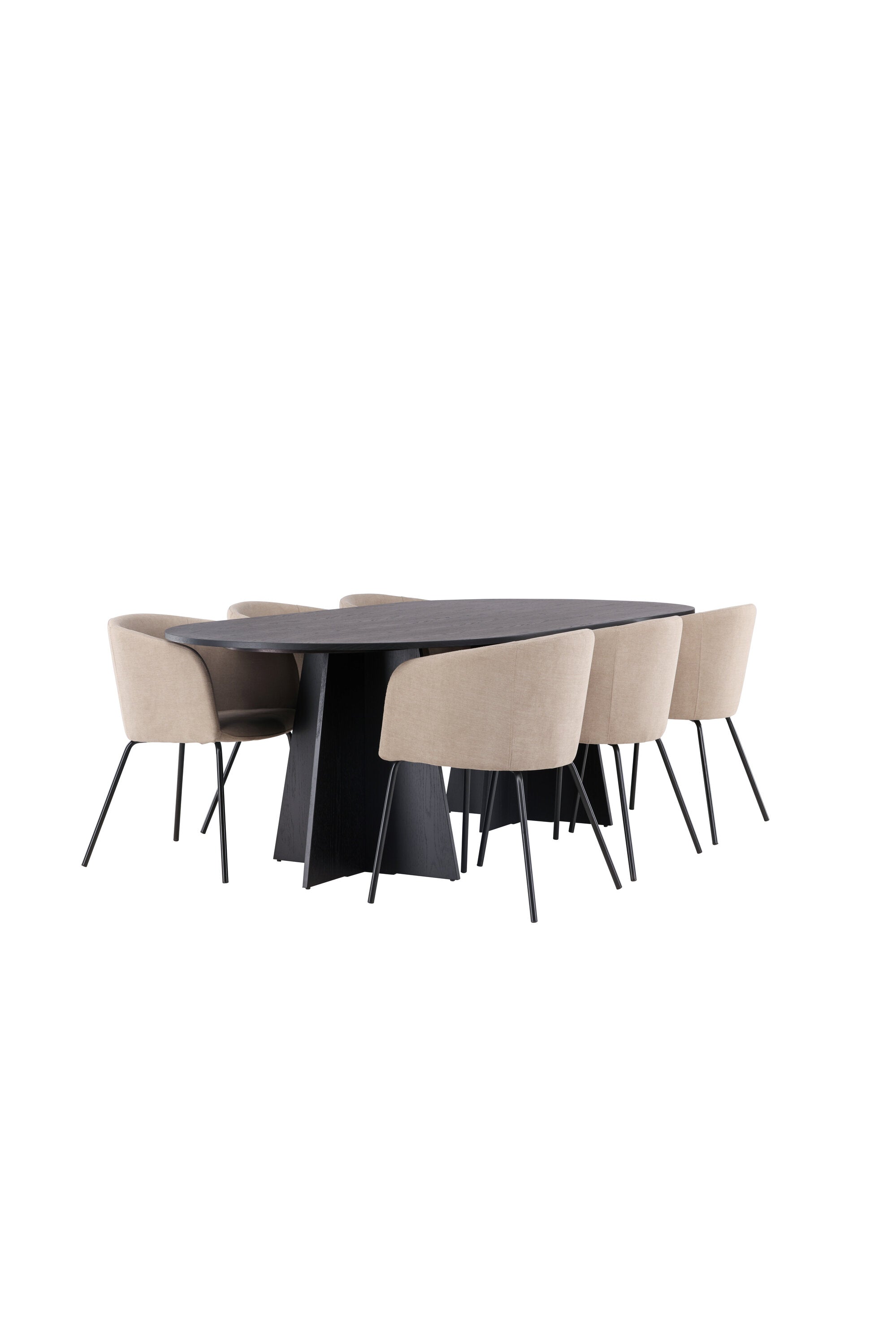 Matgrupp Bootcut med stolarna Berit-GR Dining Set-Venture Home-peaceofhome.se