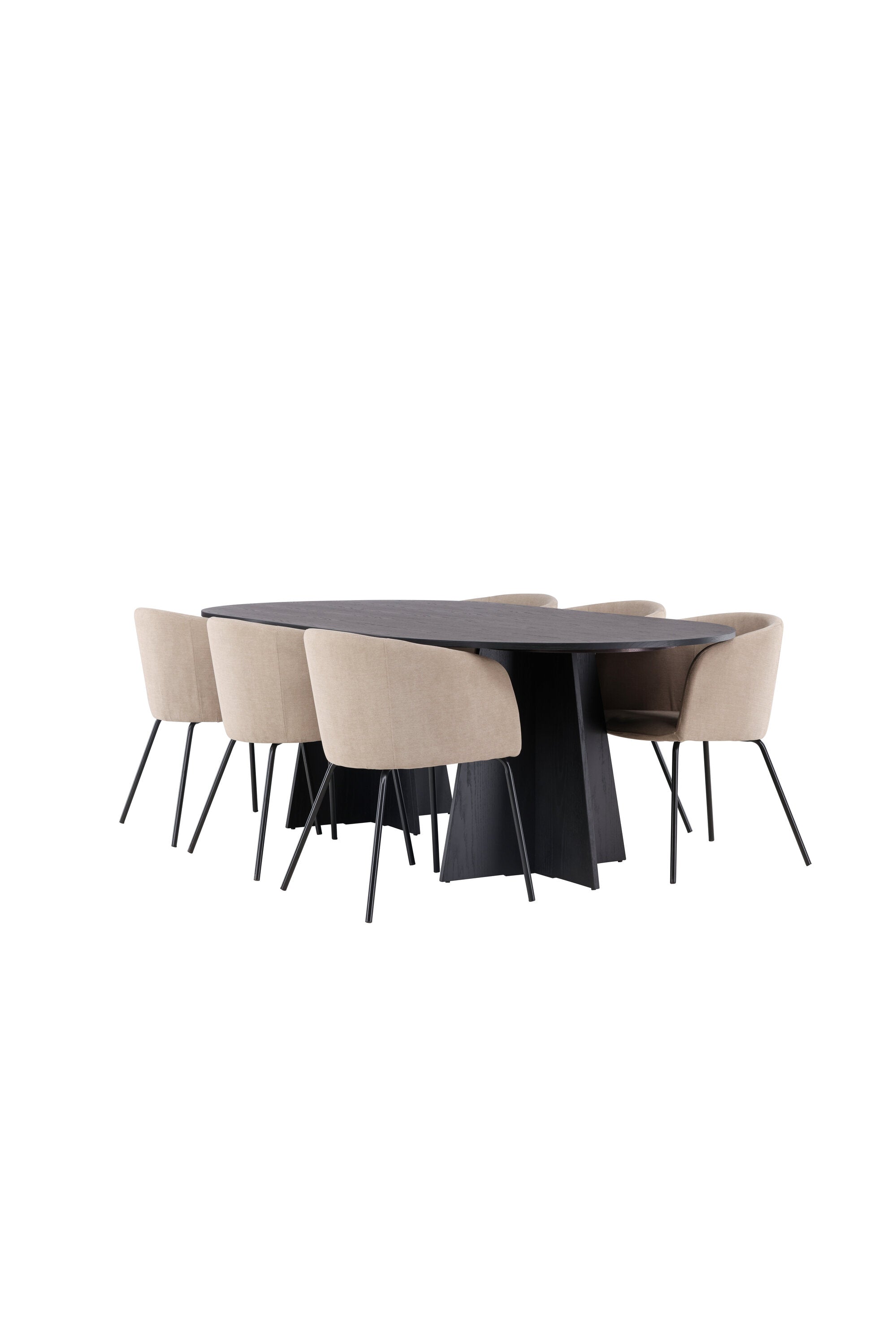 Matgrupp Bootcut med stolarna Berit-GR Dining Set-Venture Home-peaceofhome.se