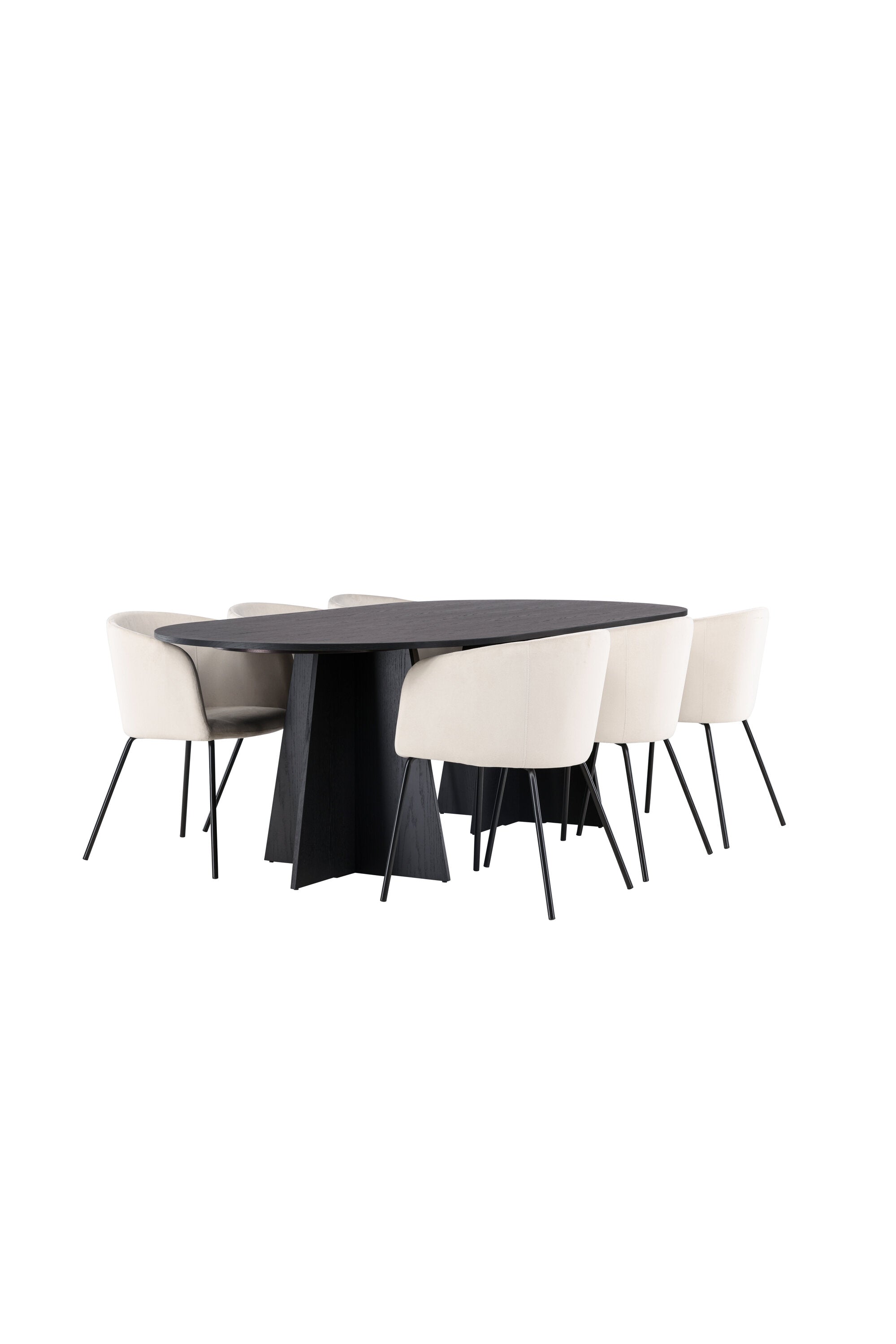 Matgrupp Bootcut med stolarna Berit-GR Dining Set-Venture Home-peaceofhome.se