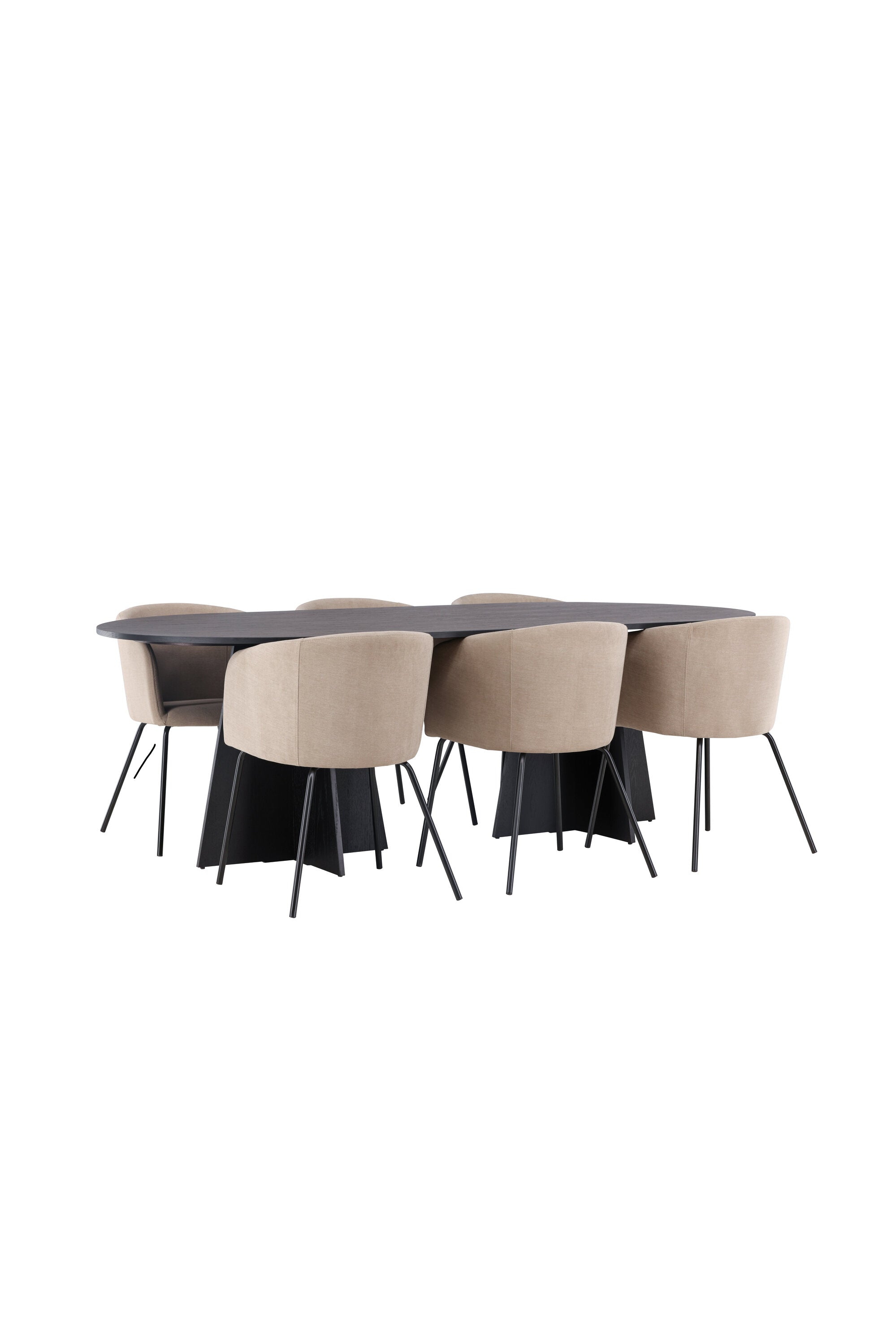 Matgrupp Bootcut med stolarna Berit-GR Dining Set-Venture Home-peaceofhome.se