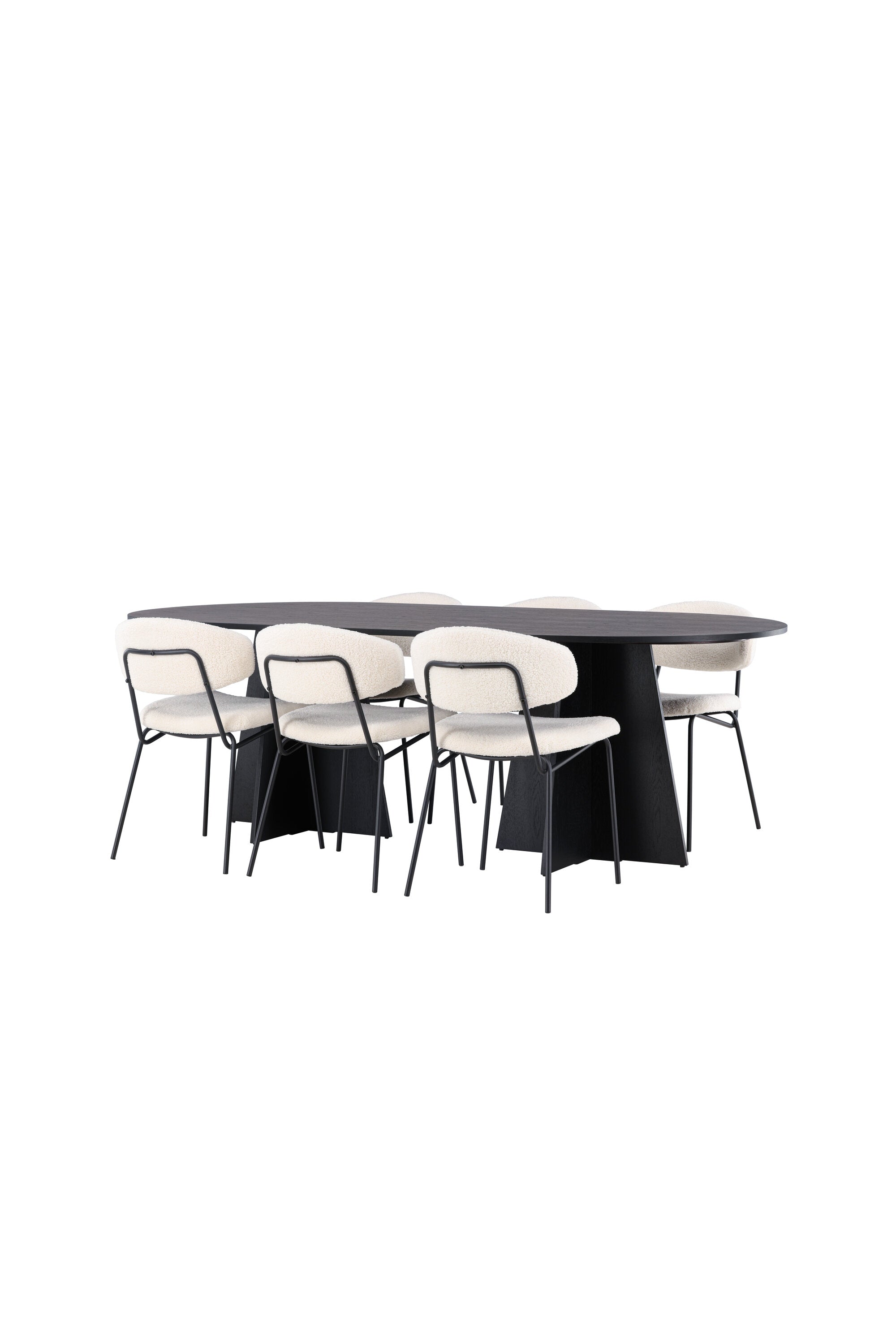 Matgrupp Bootcut med stolarna Chico-GR Dining Set-Venture Home-peaceofhome.se