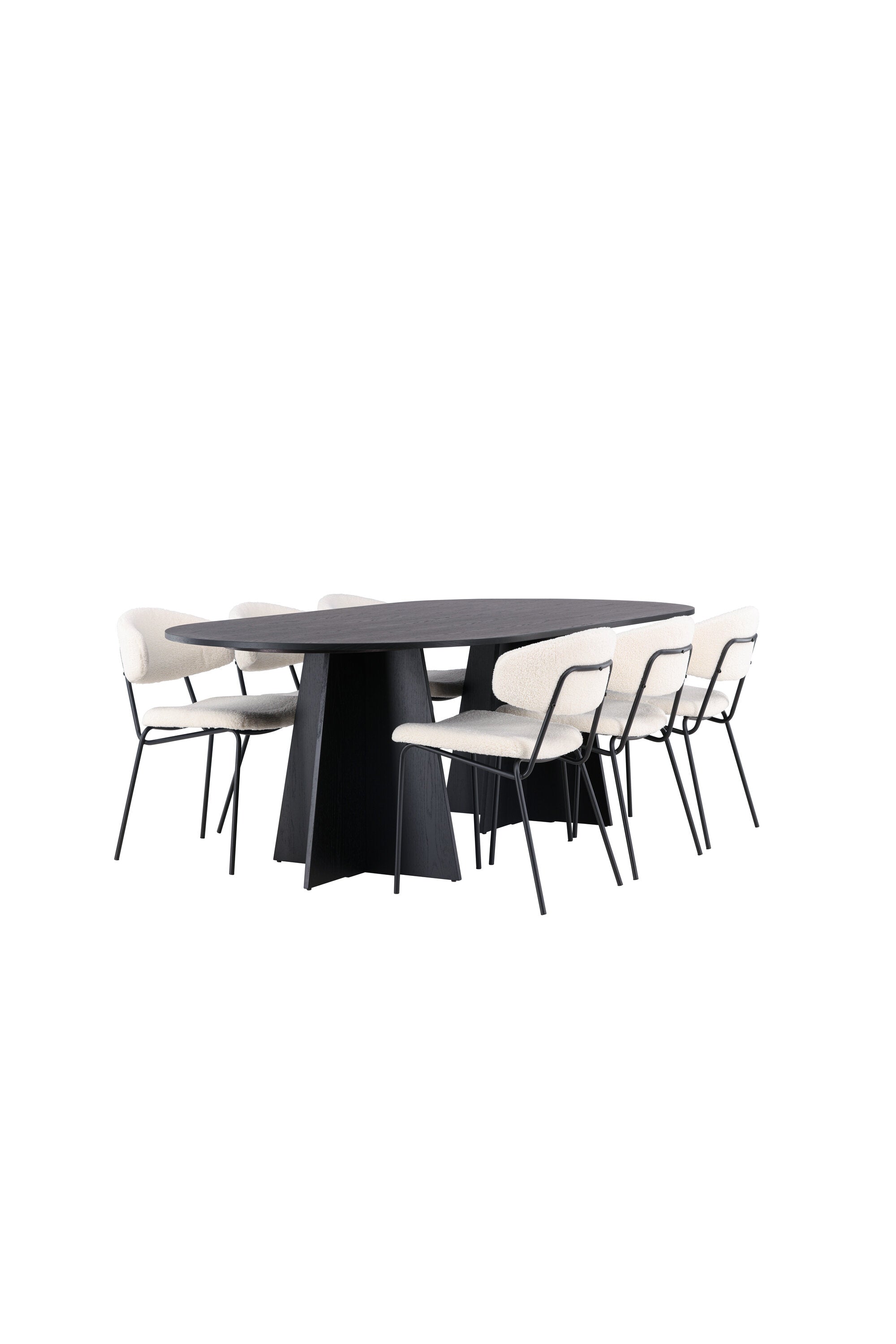 Matgrupp Bootcut med stolarna Chico-GR Dining Set-Venture Home-peaceofhome.se