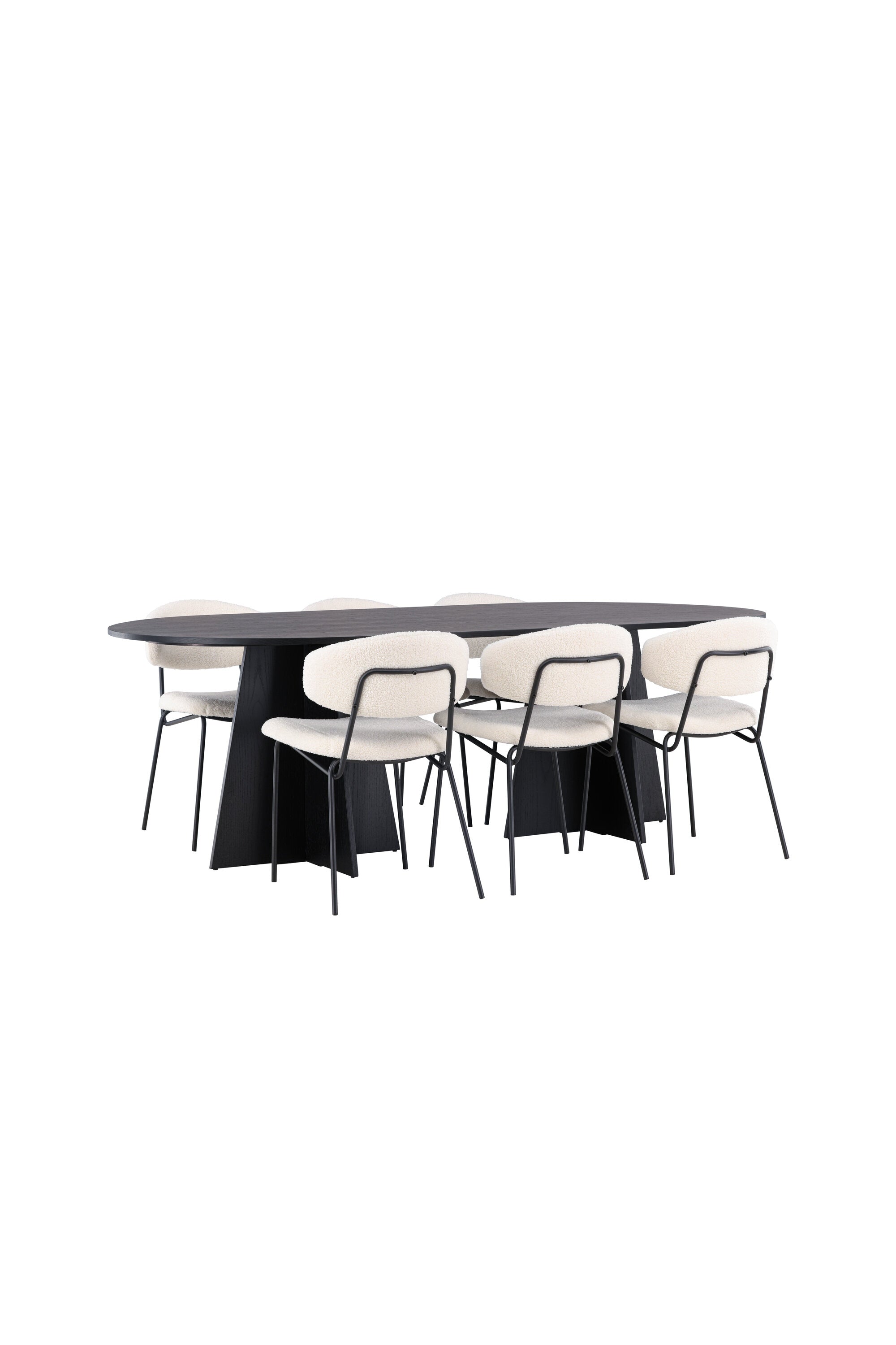 Matgrupp Bootcut med stolarna Chico-GR Dining Set-Venture Home-peaceofhome.se