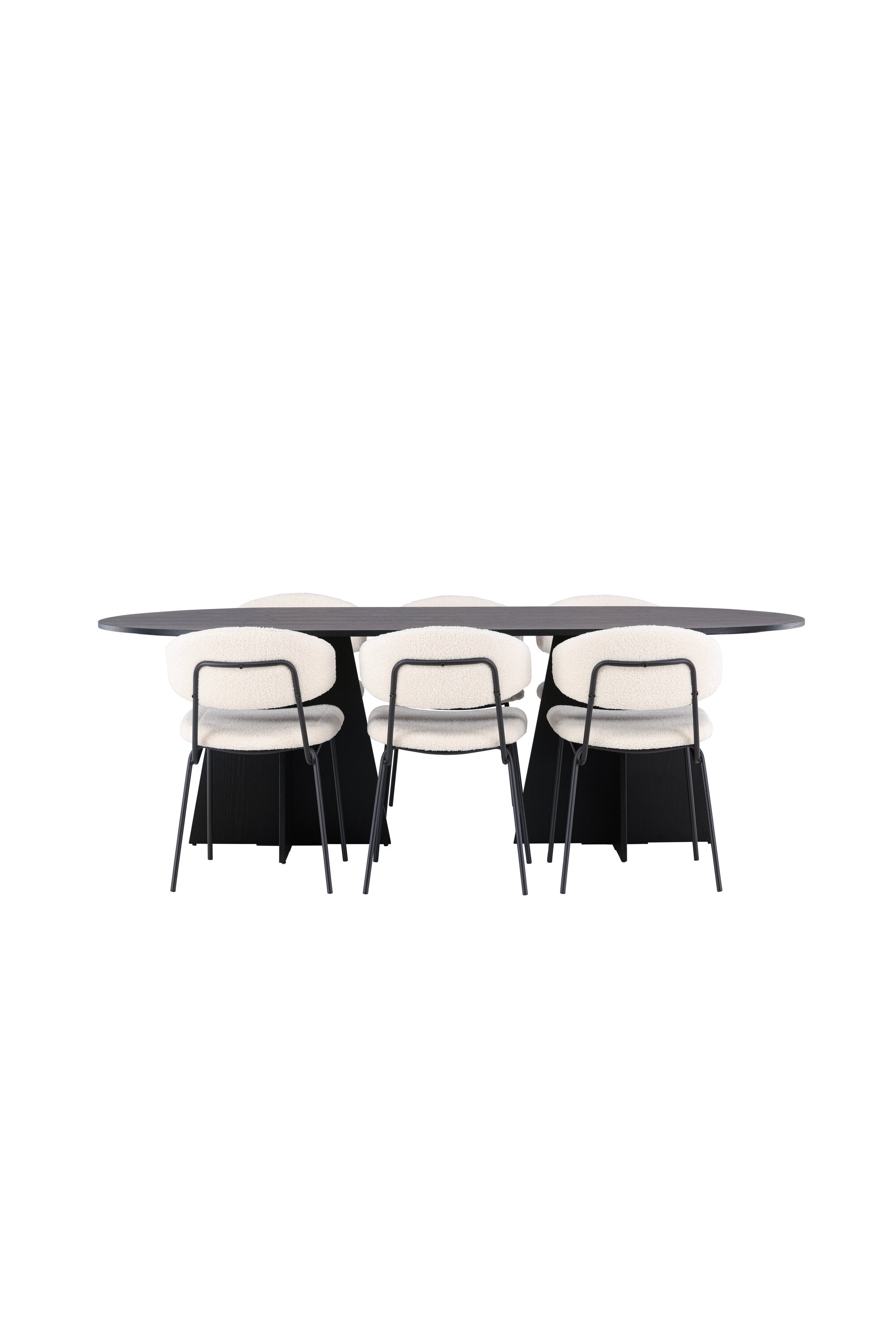 Matgrupp Bootcut med stolarna Chico-GR Dining Set-Venture Home-peaceofhome.se