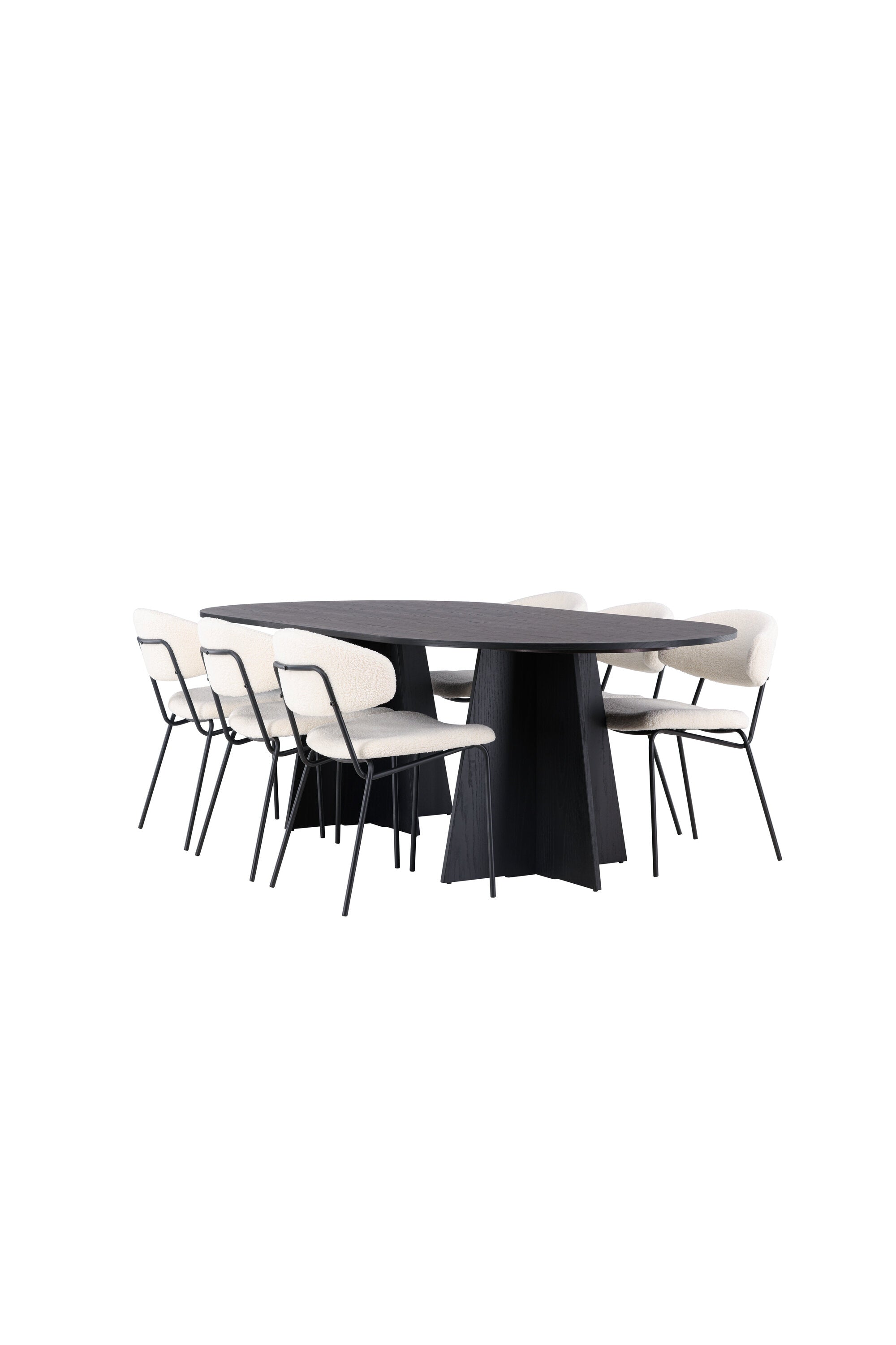 Matgrupp Bootcut med stolarna Chico-GR Dining Set-Venture Home-peaceofhome.se