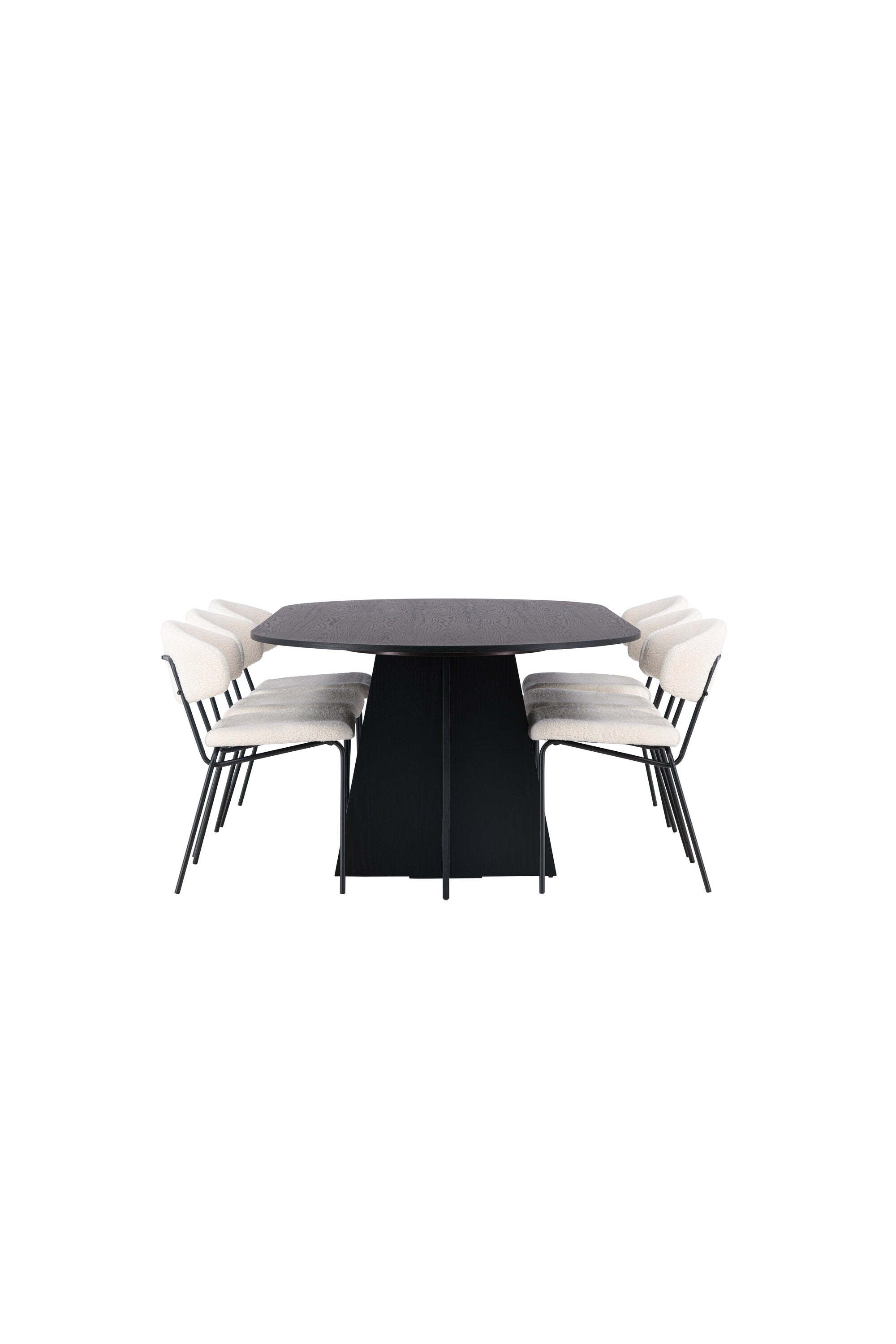 Matgrupp Bootcut med stolarna Chico-GR Dining Set-Venture Home-peaceofhome.se