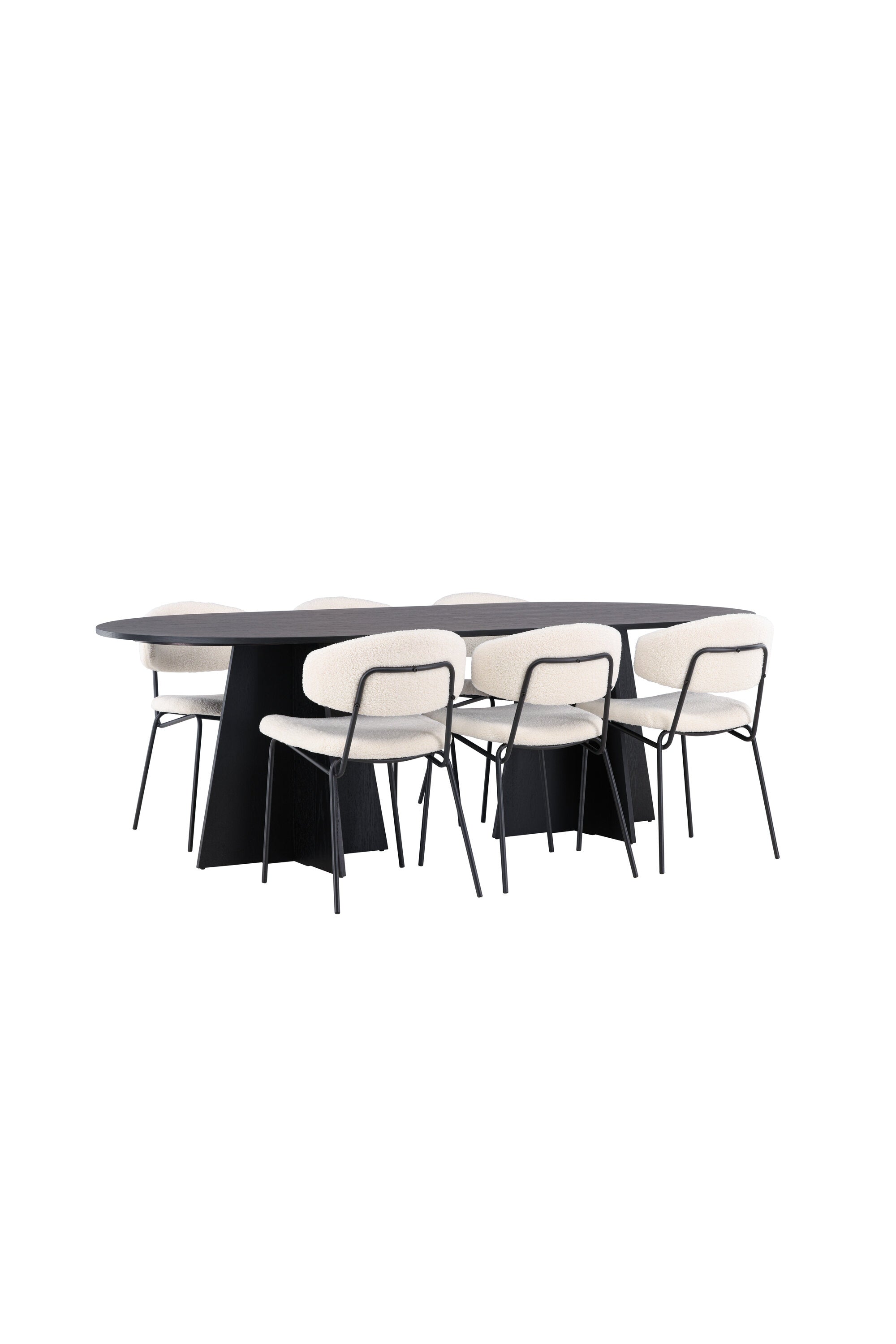 Matgrupp Bootcut med stolarna Chico-GR Dining Set-Venture Home-peaceofhome.se