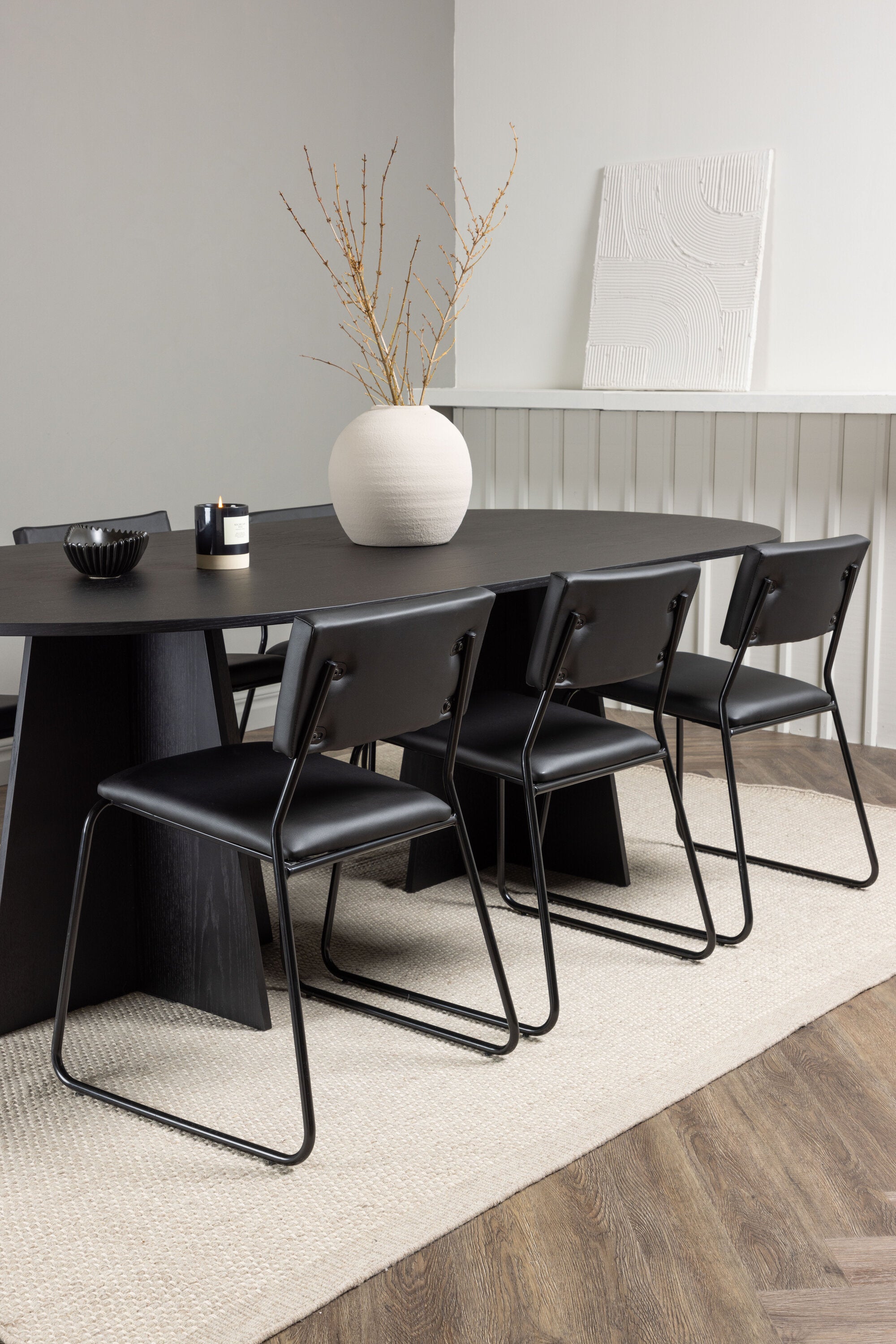 Matgrupp Bootcut med stolarna Kenth-GR Dining Set-Venture Home-peaceofhome.se