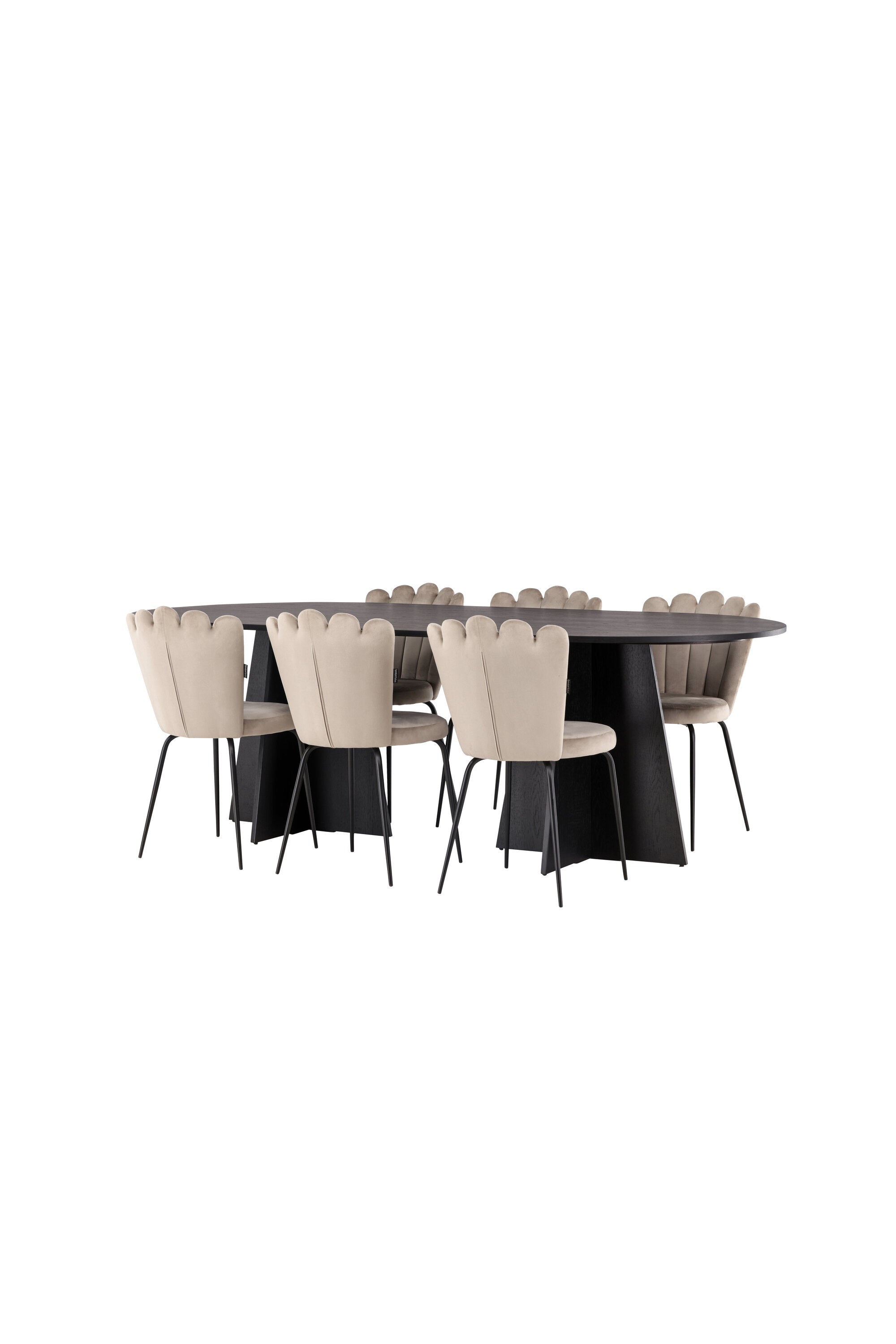 Matgrupp Bootcut med stolarna Limhamn-GR Dining Set-Venture Home-peaceofhome.se