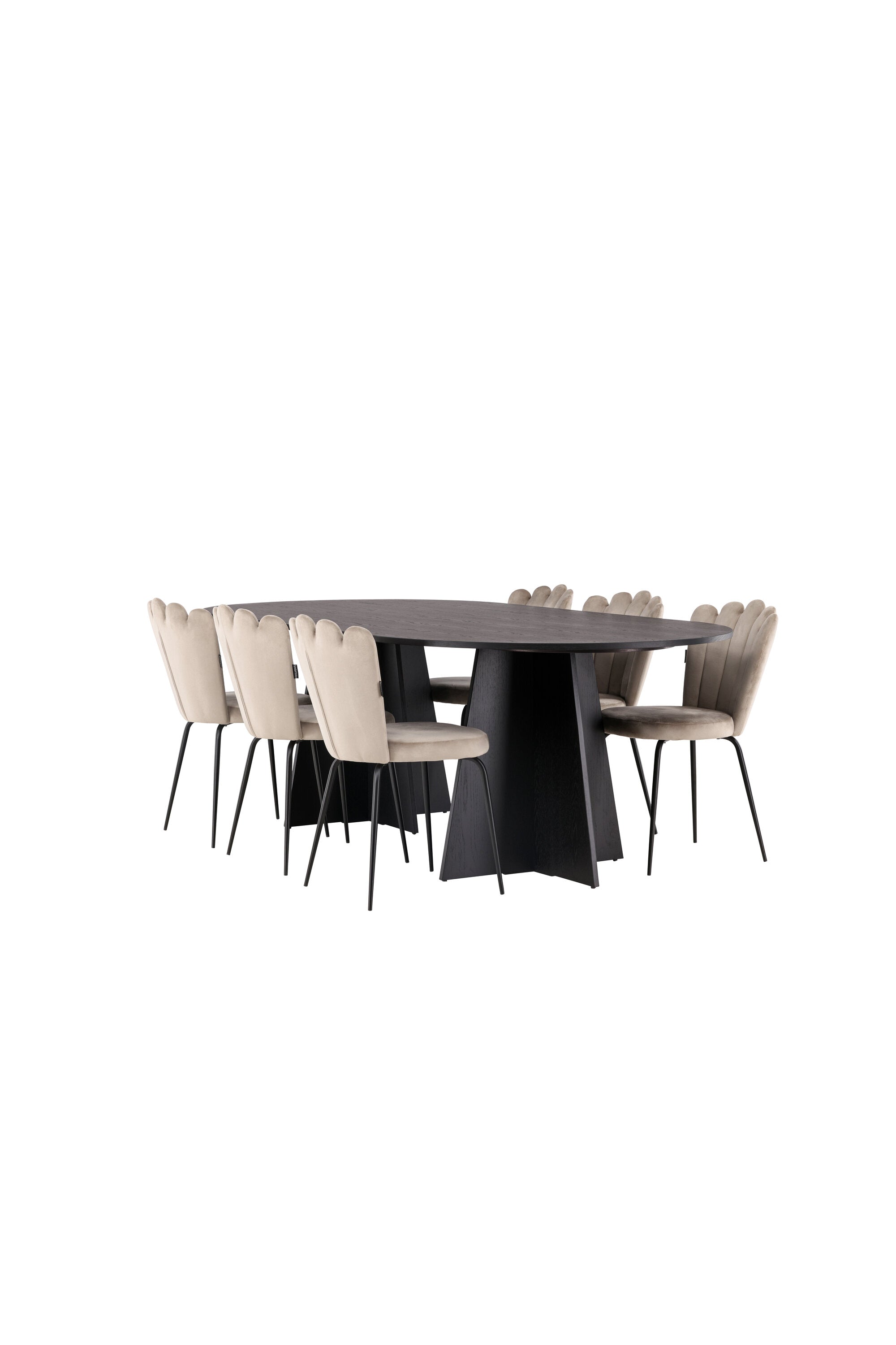 Matgrupp Bootcut med stolarna Limhamn-GR Dining Set-Venture Home-peaceofhome.se