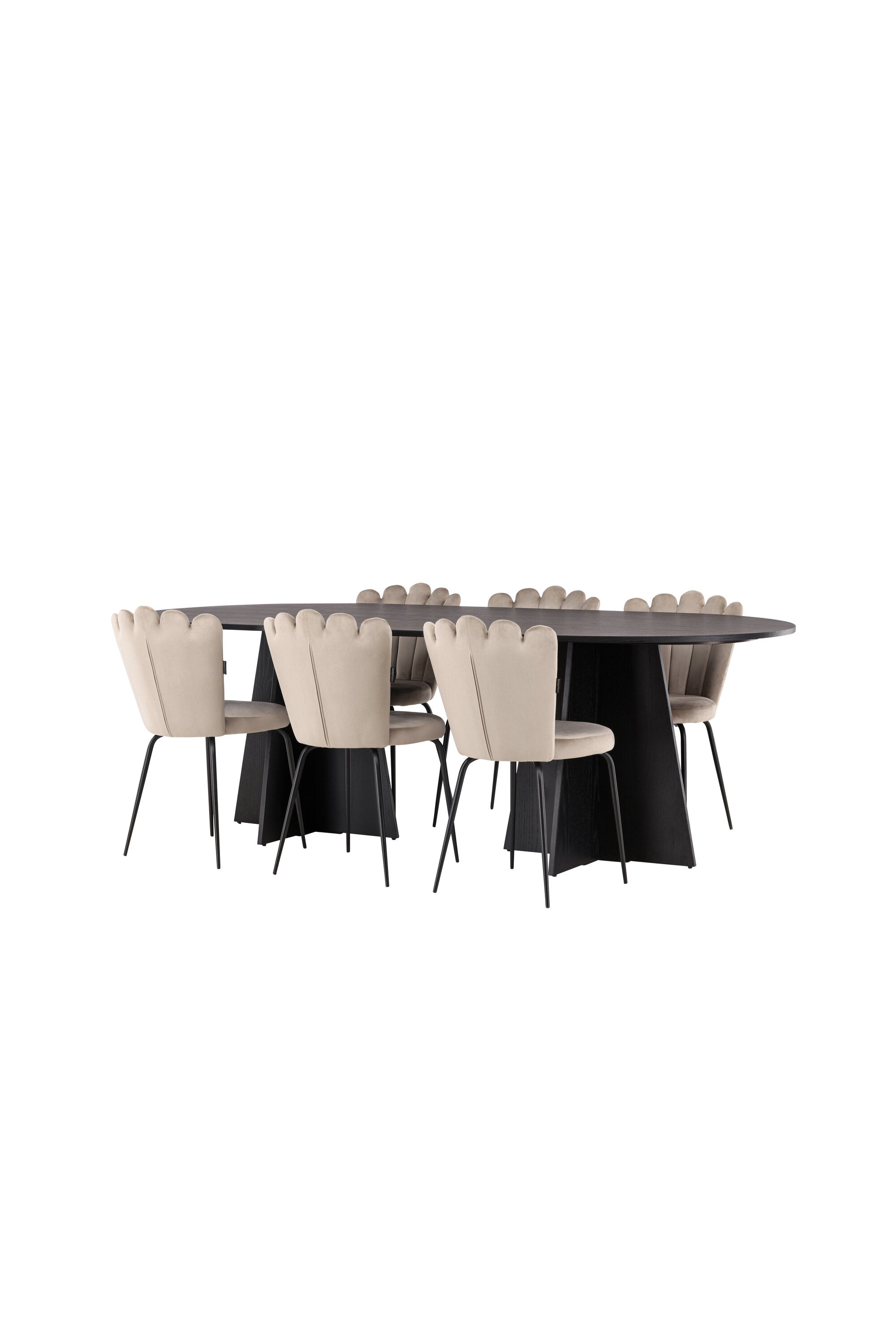 Matgrupp Bootcut med stolarna Limhamn-GR Dining Set-Venture Home-peaceofhome.se