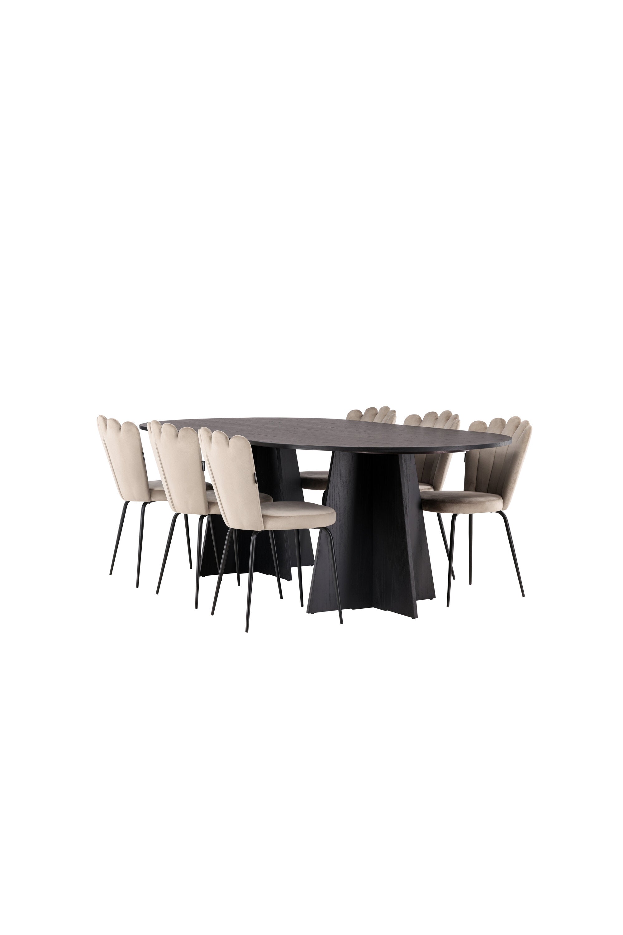 Matgrupp Bootcut med stolarna Limhamn-GR Dining Set-Venture Home-peaceofhome.se