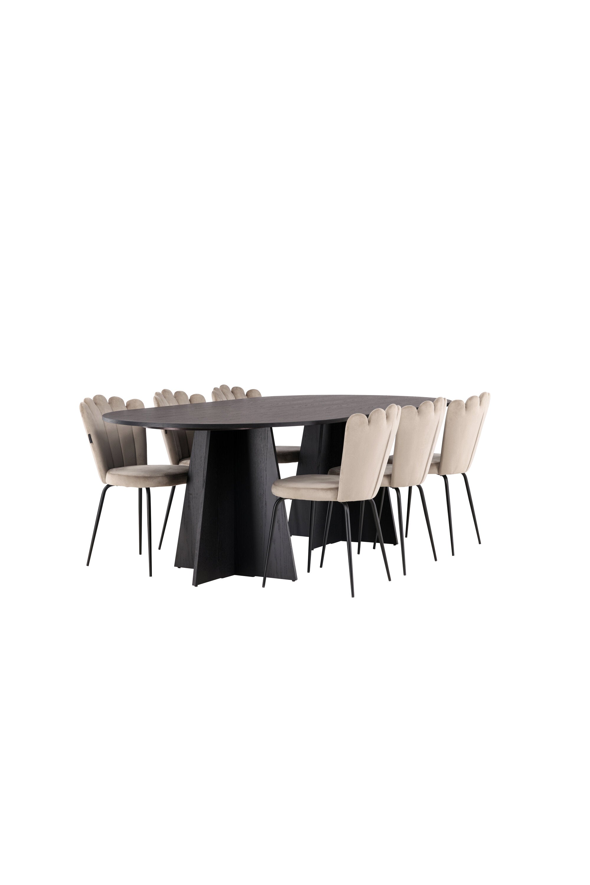 Matgrupp Bootcut med stolarna Limhamn-GR Dining Set-Venture Home-peaceofhome.se