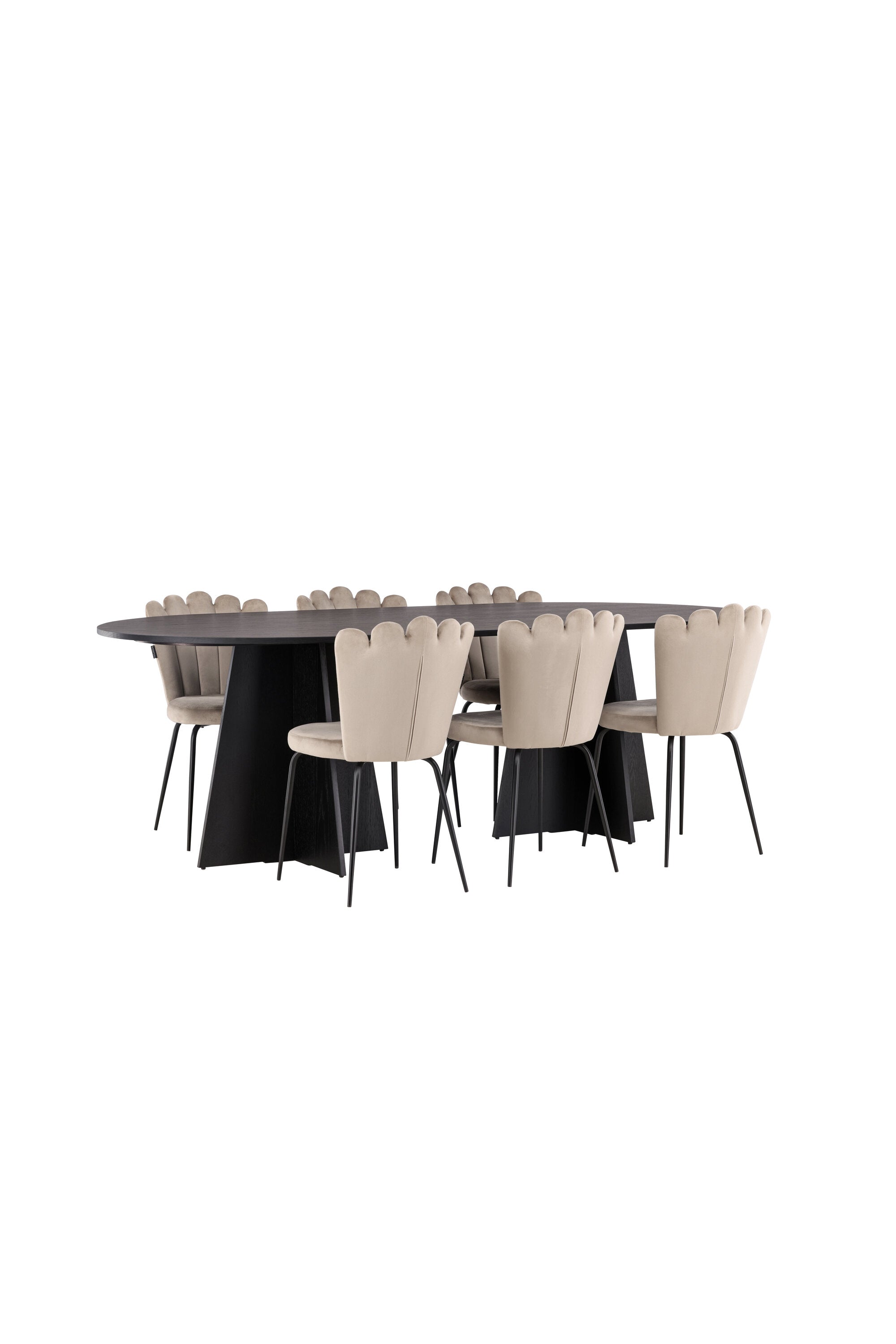 Matgrupp Bootcut med stolarna Limhamn-GR Dining Set-Venture Home-peaceofhome.se