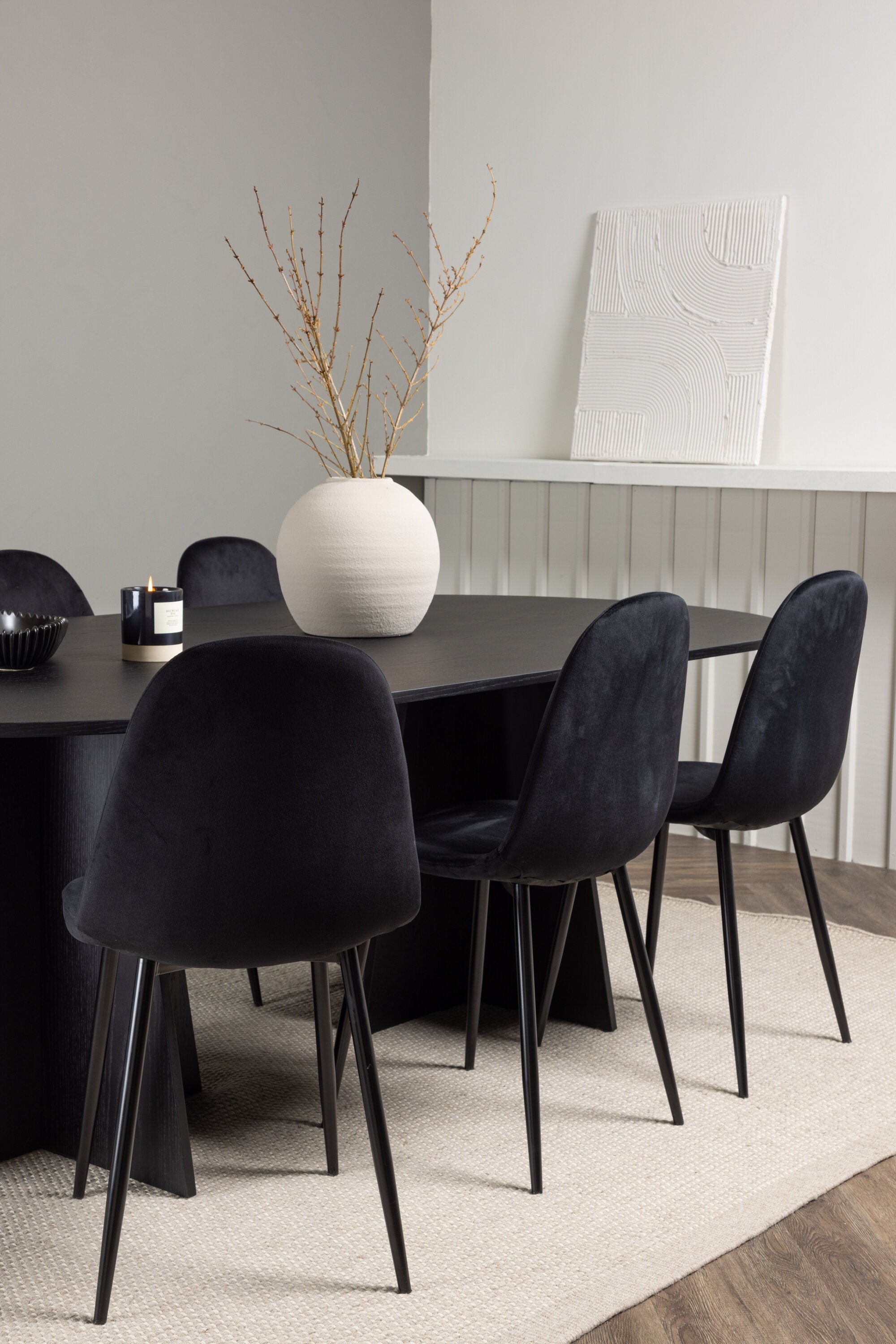 Matgrupp Bootcut med stolarna Polar-GR Dining Set-Venture Home-peaceofhome.se