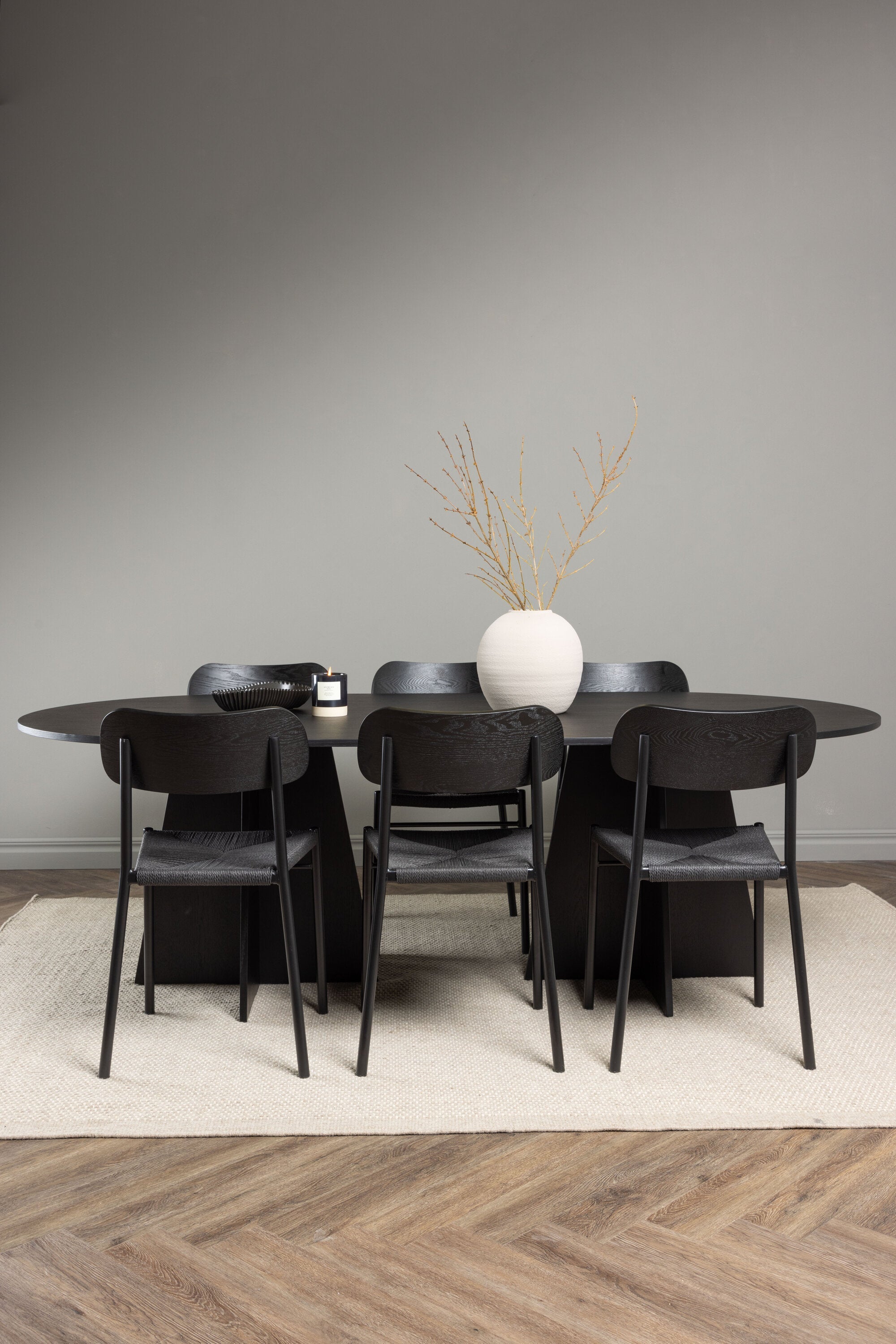 Matgrupp Bootcut med stolarna Polly-GR Dining Set-Venture Home-peaceofhome.se