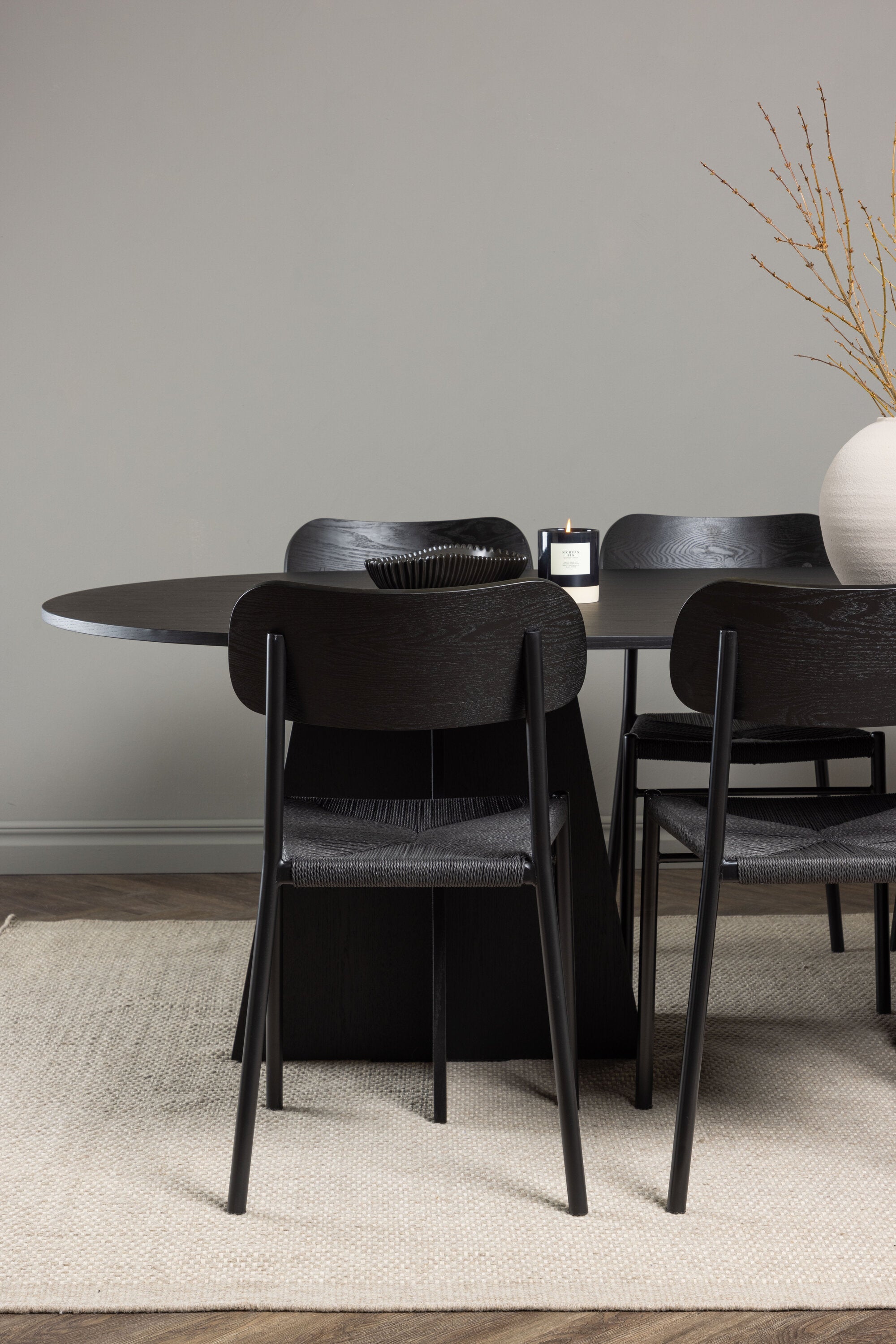 Matgrupp Bootcut med stolarna Polly-GR Dining Set-Venture Home-peaceofhome.se