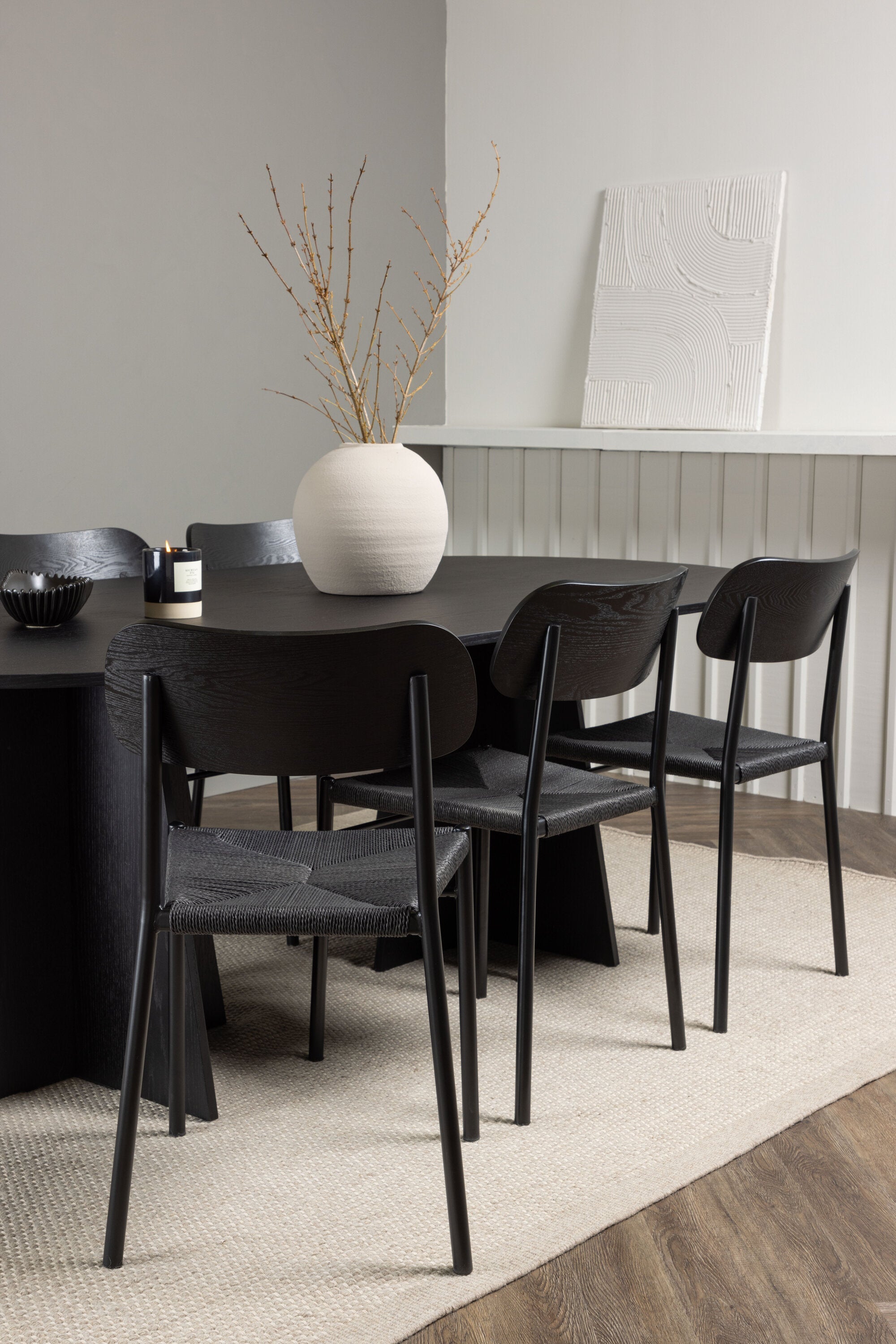 Matgrupp Bootcut med stolarna Polly-GR Dining Set-Venture Home-peaceofhome.se