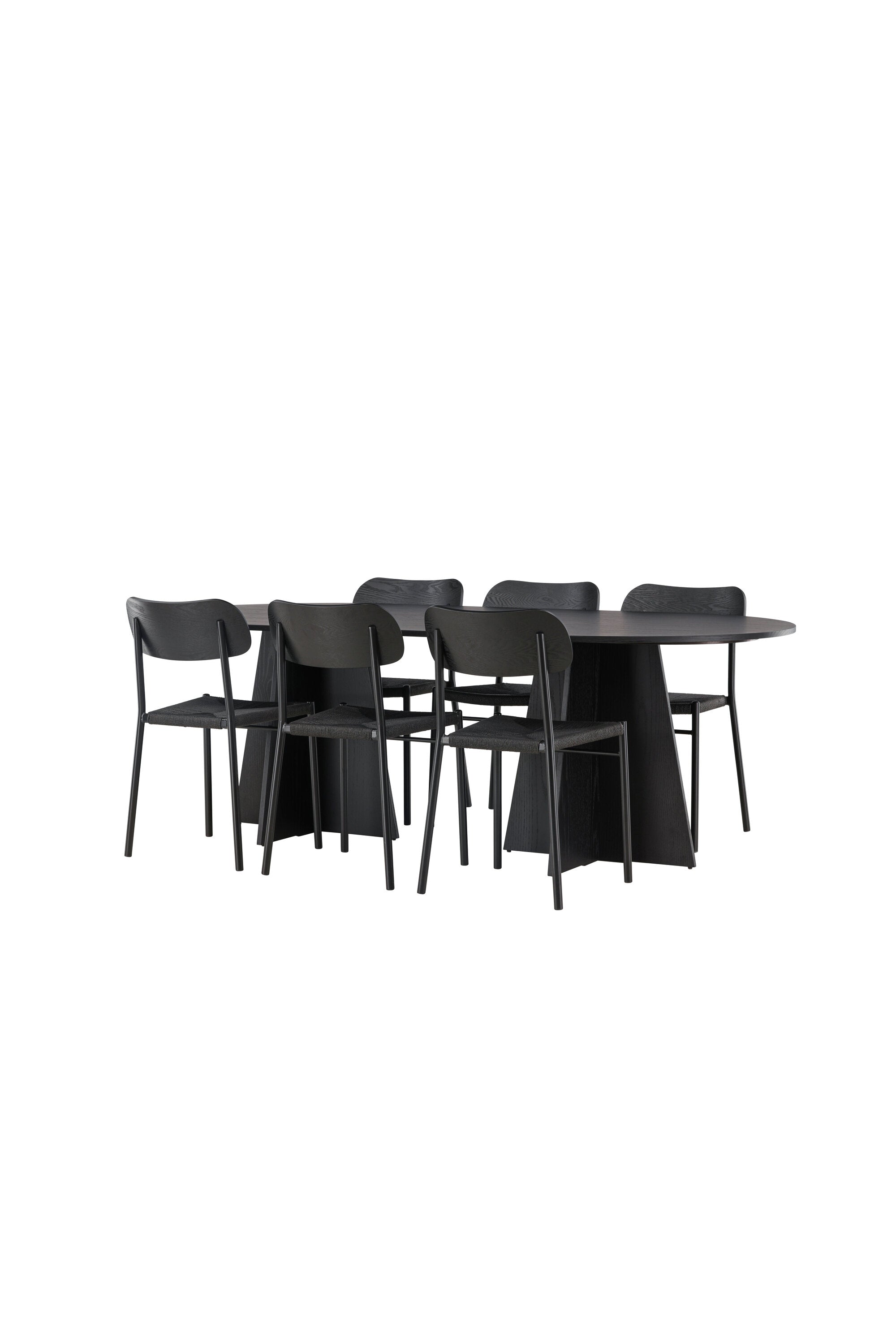 Matgrupp Bootcut med stolarna Polly-GR Dining Set-Venture Home-peaceofhome.se