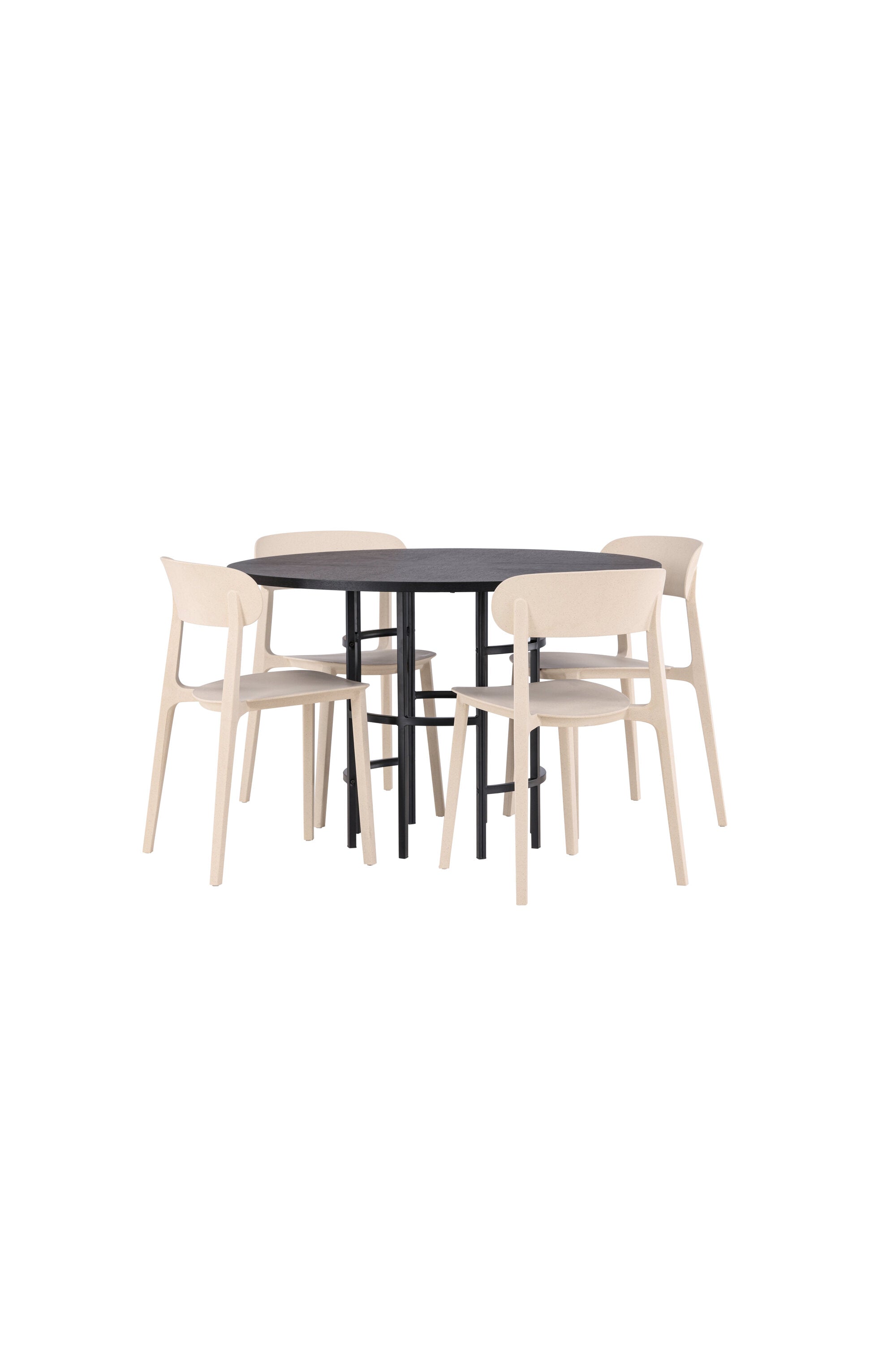 Matgrupp Copenhagen med 4st matstolar Åstol-GR Dining Set-Venture Home-peaceofhome.se