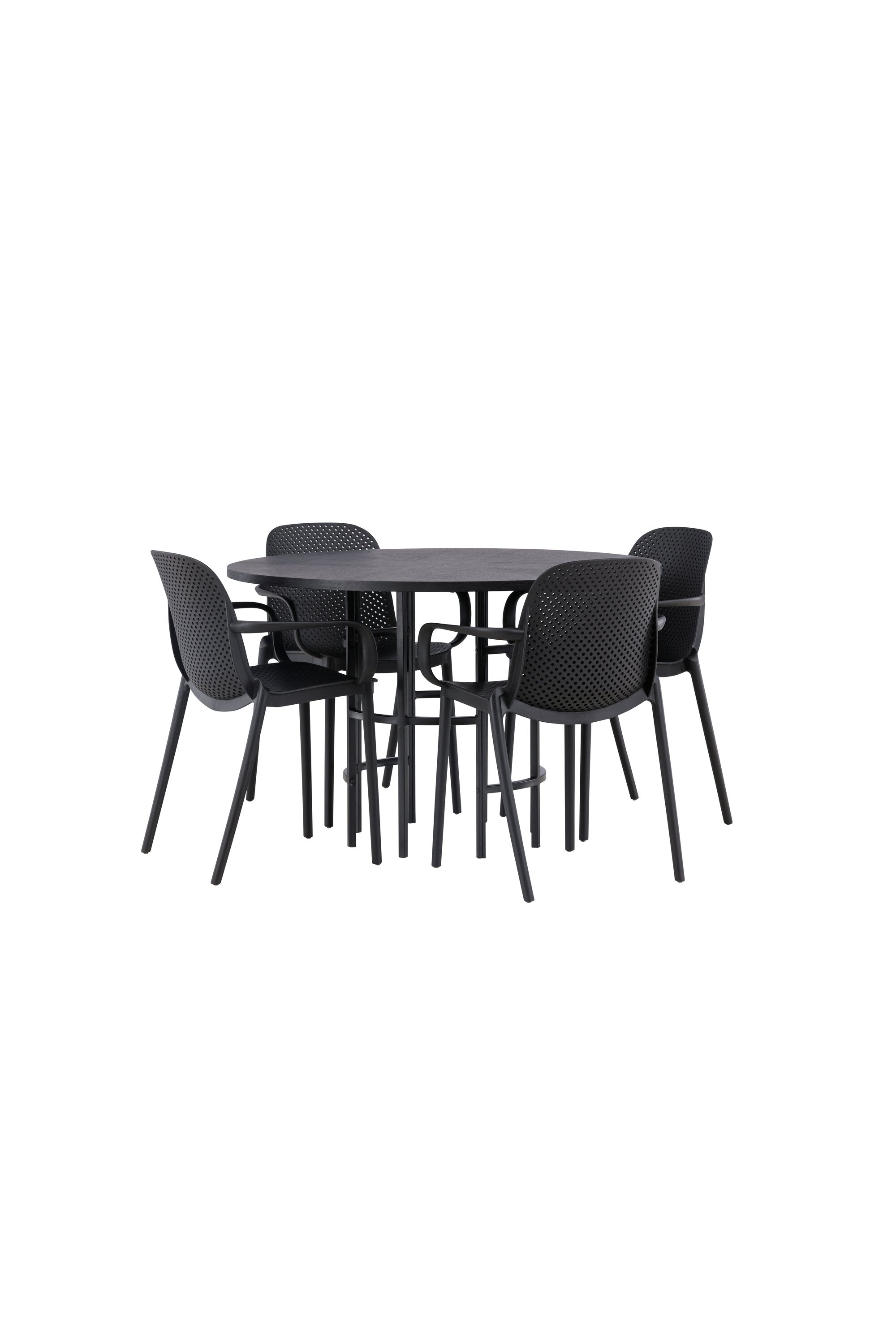 Matgrupp Copenhagen med 4st matstolar Baltimore-GR Dining Set-Venture Home-peaceofhome.se