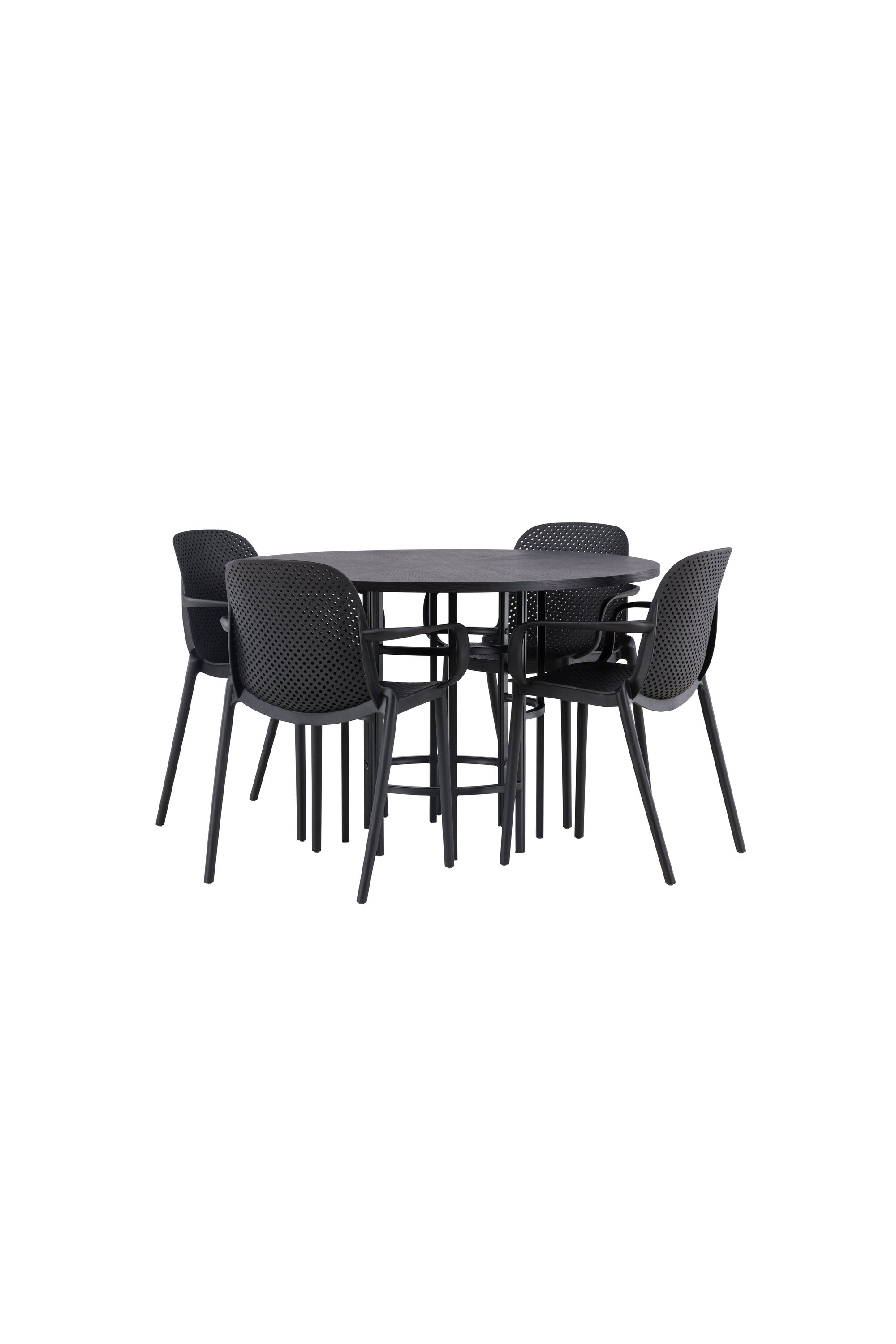 Matgrupp Copenhagen med 4st matstolar Baltimore-GR Dining Set-Venture Home-peaceofhome.se