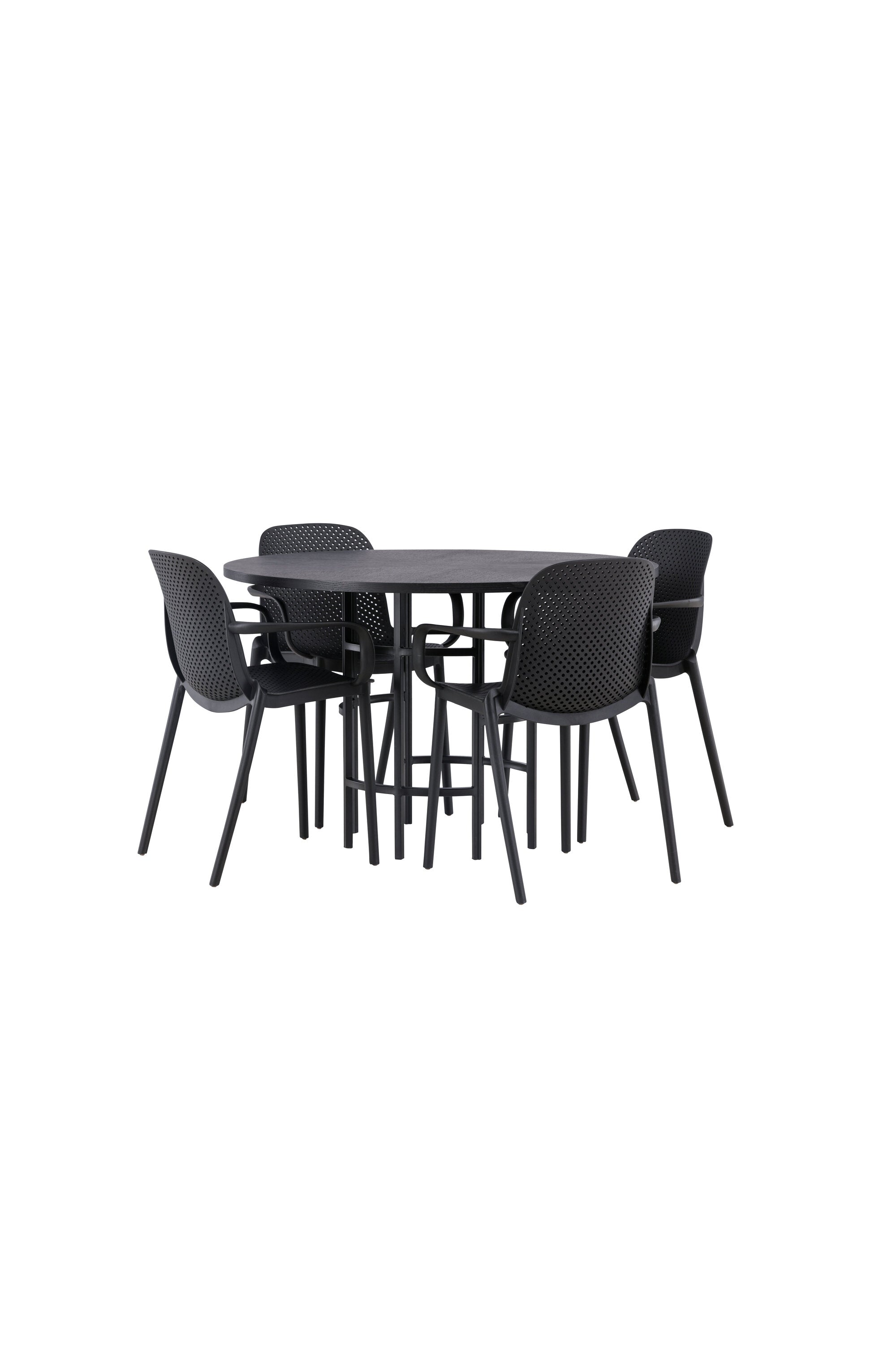 Matgrupp Copenhagen med 4st matstolar Baltimore-GR Dining Set-Venture Home-peaceofhome.se