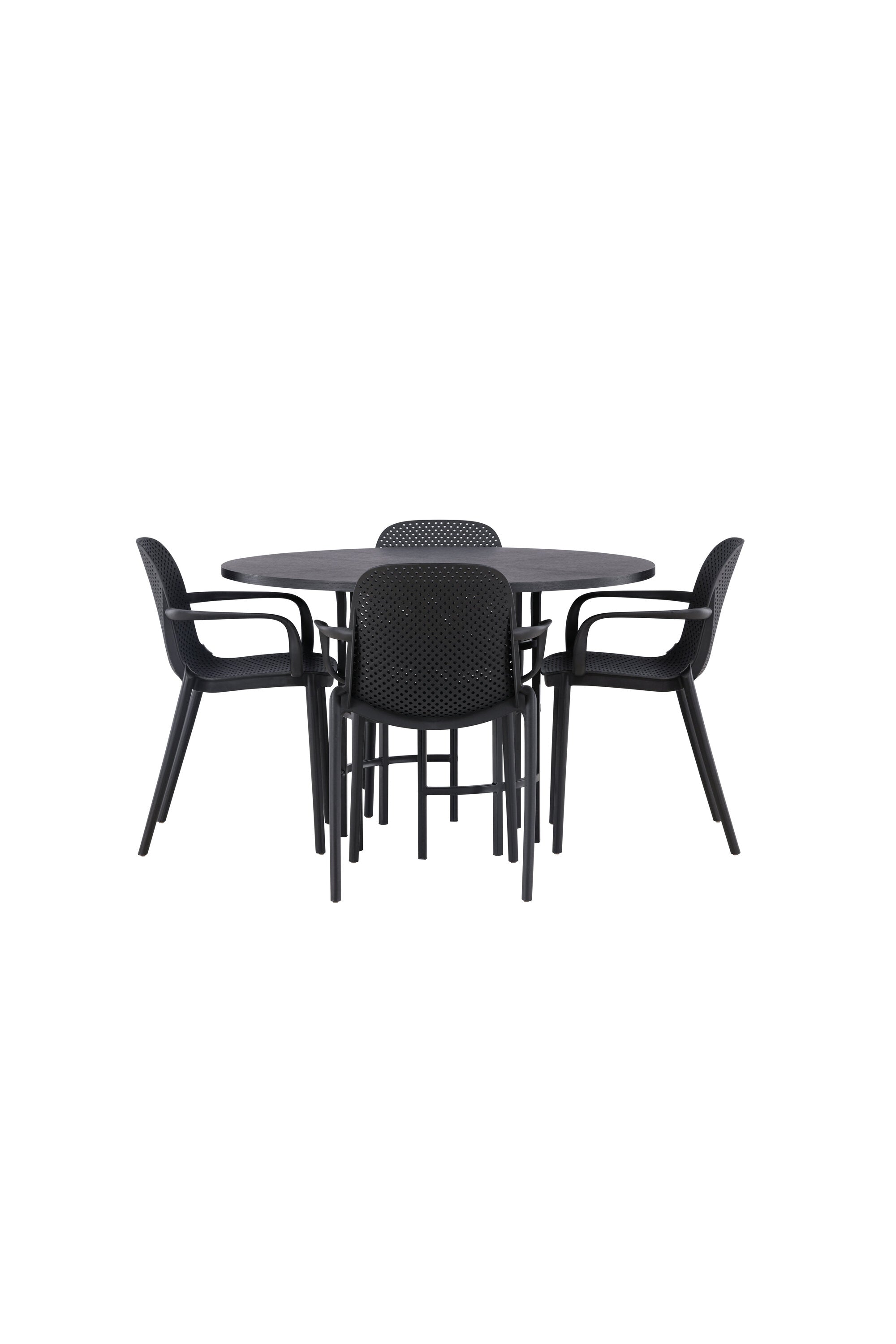 Matgrupp Copenhagen med 4st matstolar Baltimore-GR Dining Set-Venture Home-peaceofhome.se