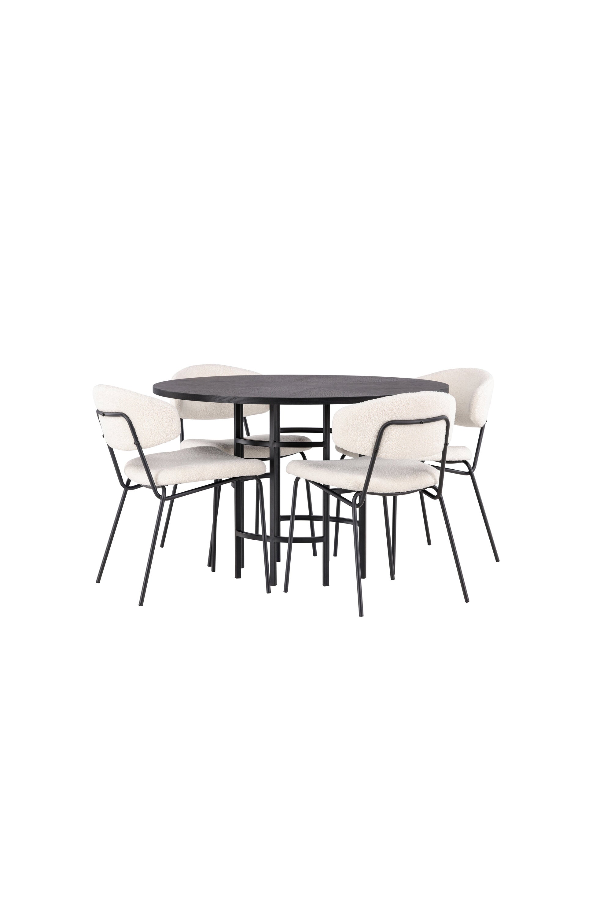 Matgrupp Copenhagen med 4st matstolar Chico-GR Dining Set-Venture Home-peaceofhome.se