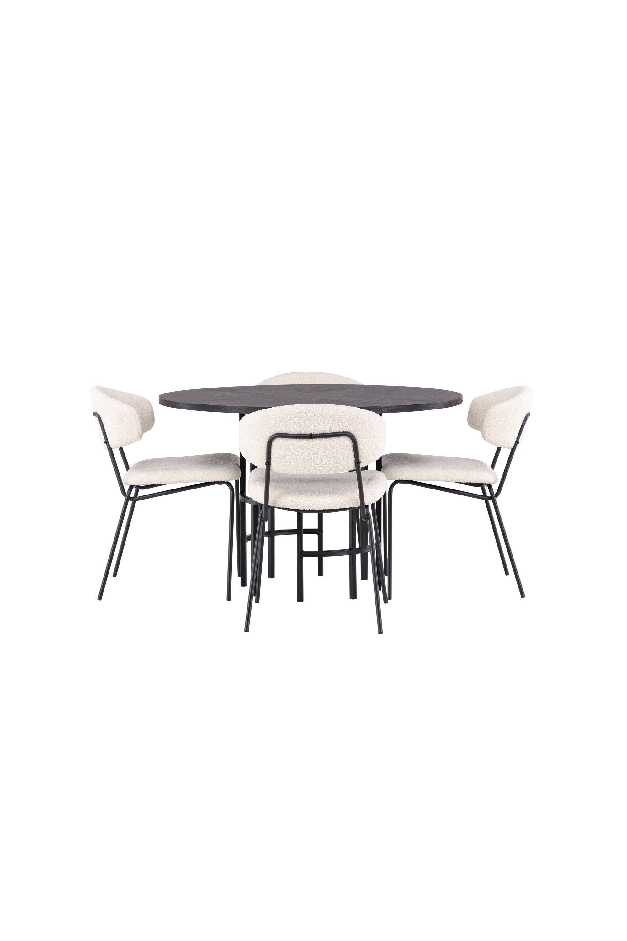 Matgrupp Copenhagen med 4st matstolar Chico-GR Dining Set-Venture Home-peaceofhome.se