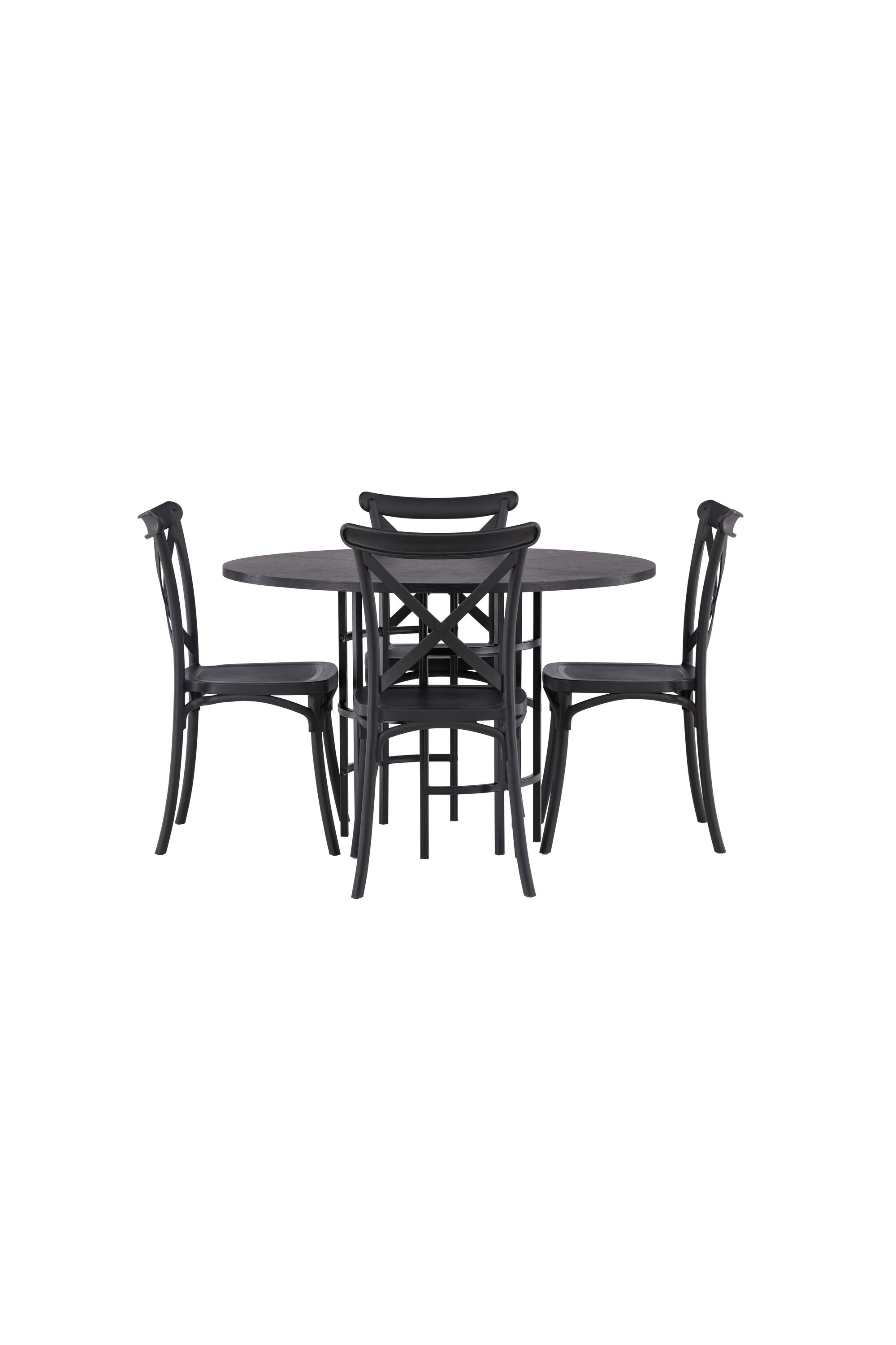 Matgrupp Copenhagen med 4st matstolar Crosett-GR Dining Set-Venture Home-peaceofhome.se