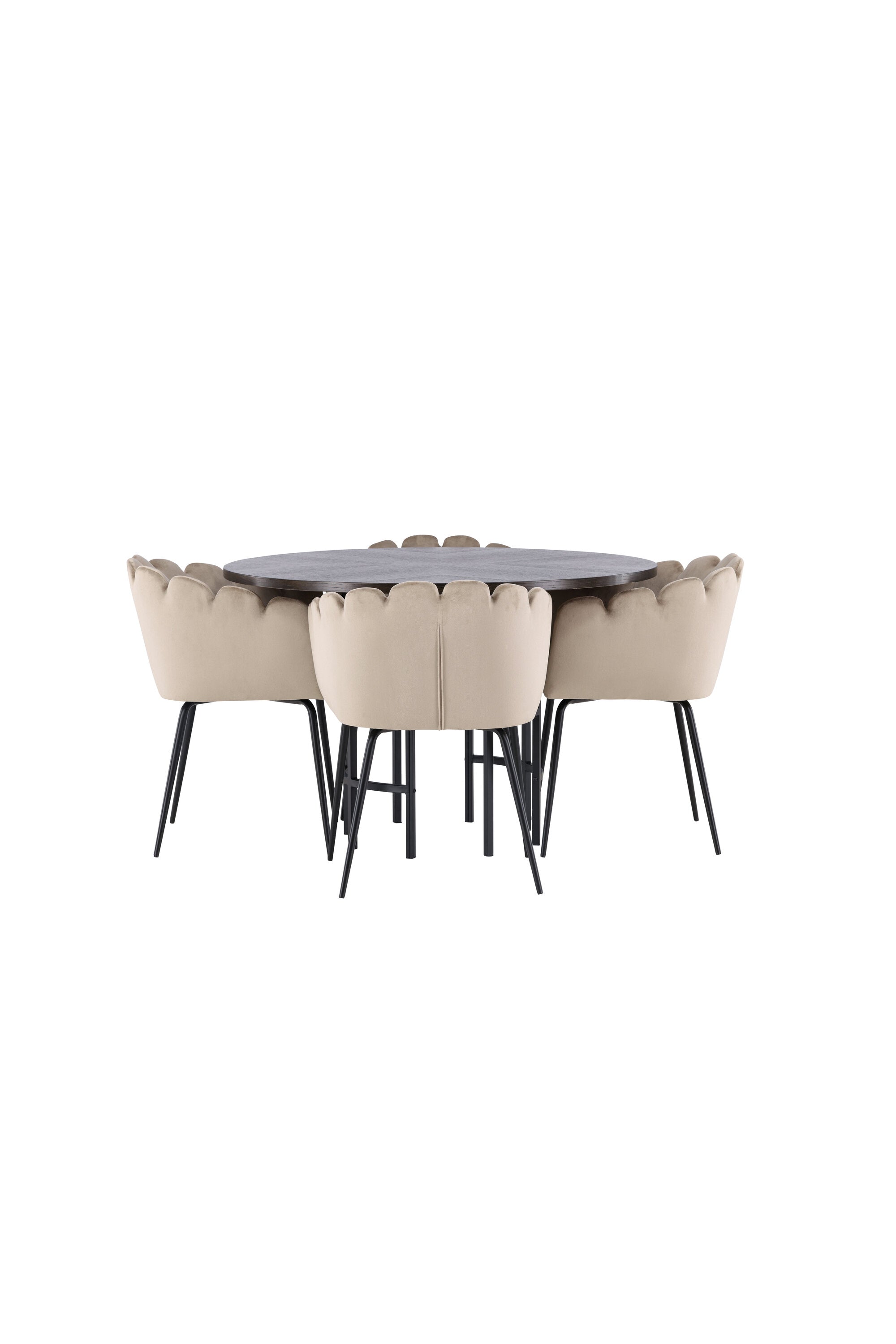 Matgrupp Copenhagen med 4st matstolar Limhamn-GR Dining Set-Venture Home-peaceofhome.se