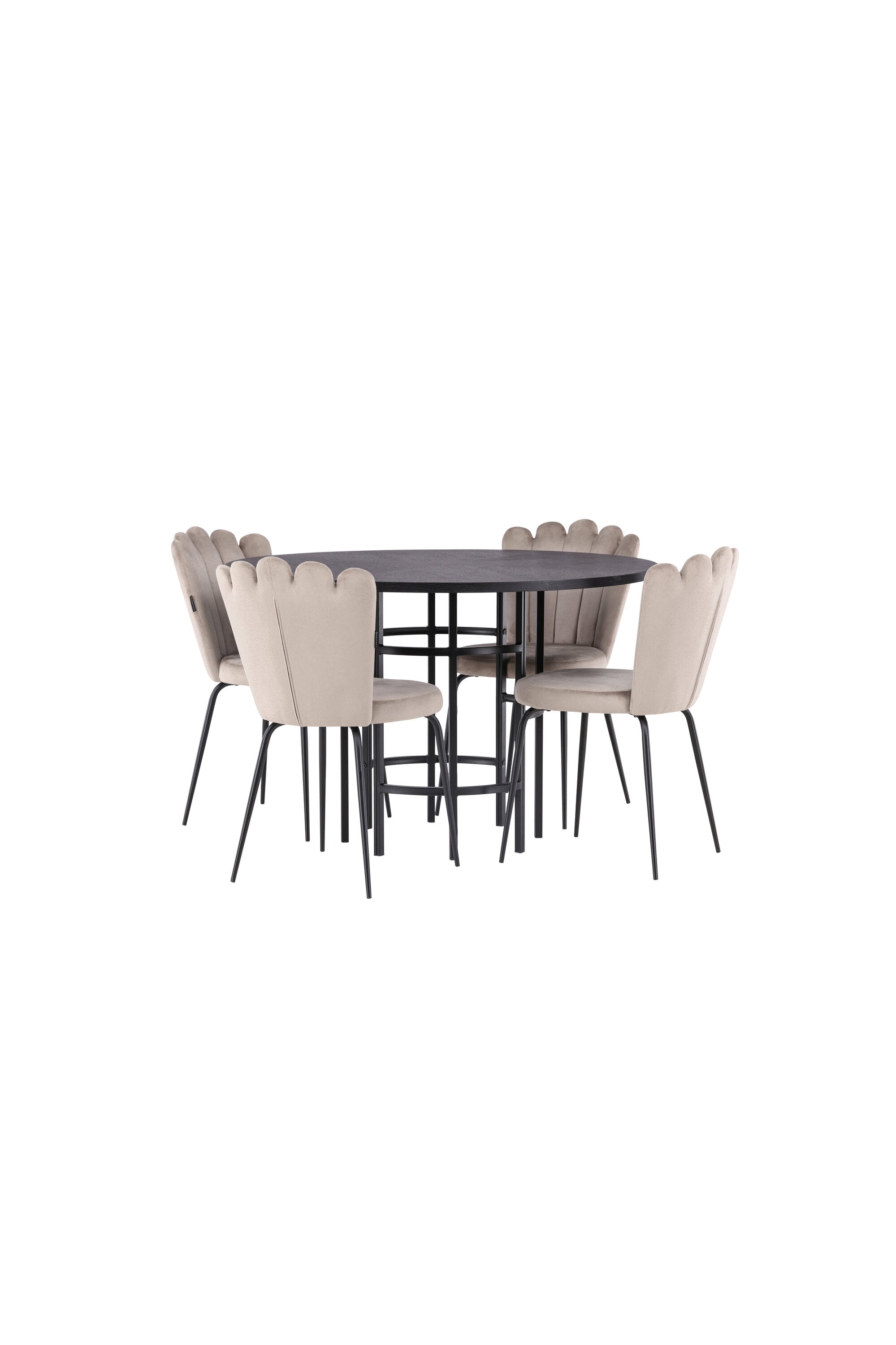 Matgrupp Copenhagen med 4st matstolar Limhamn-GR Dining Set-Venture Home-peaceofhome.se